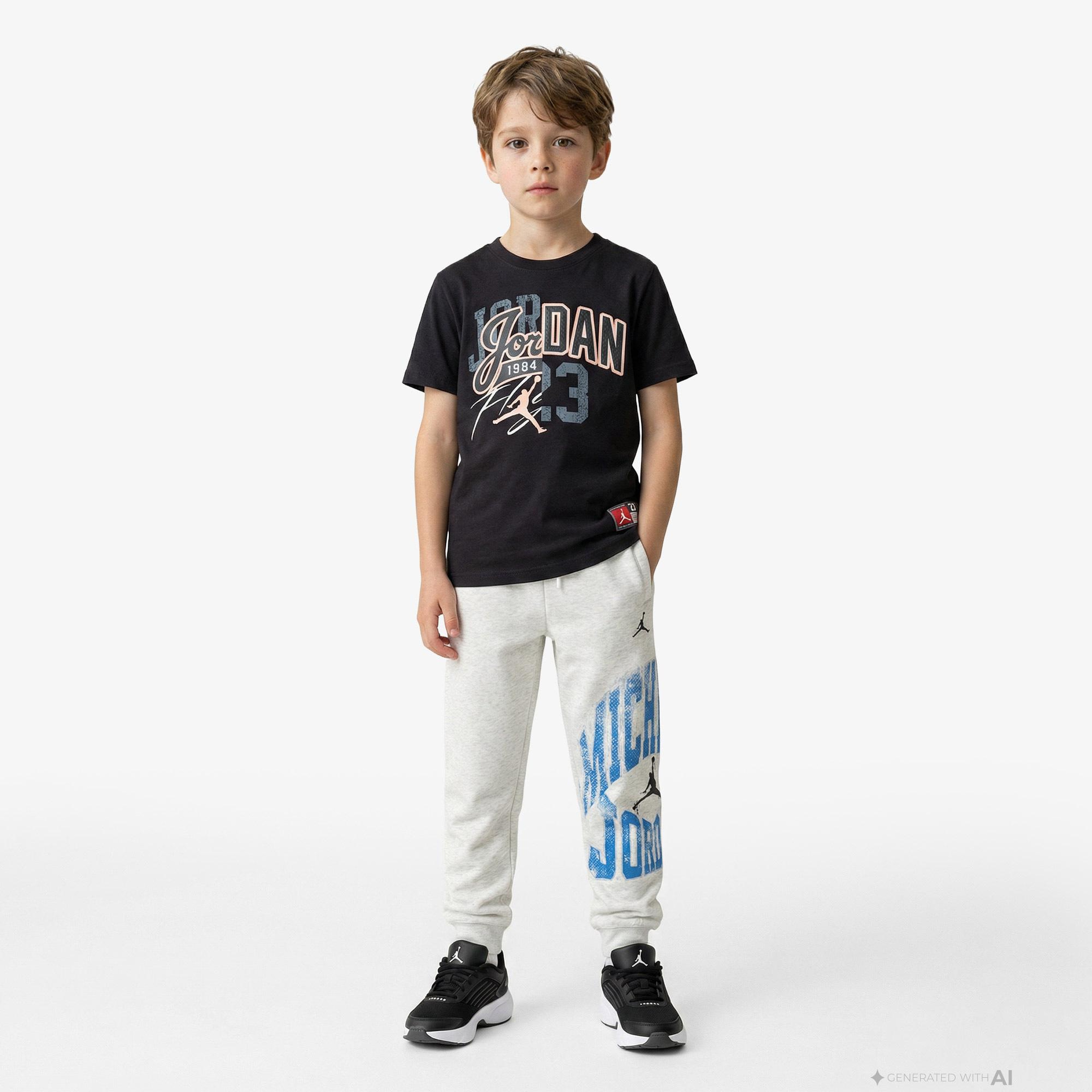 Jordan Varsity Split Çocuk Siyah T-Shirt
