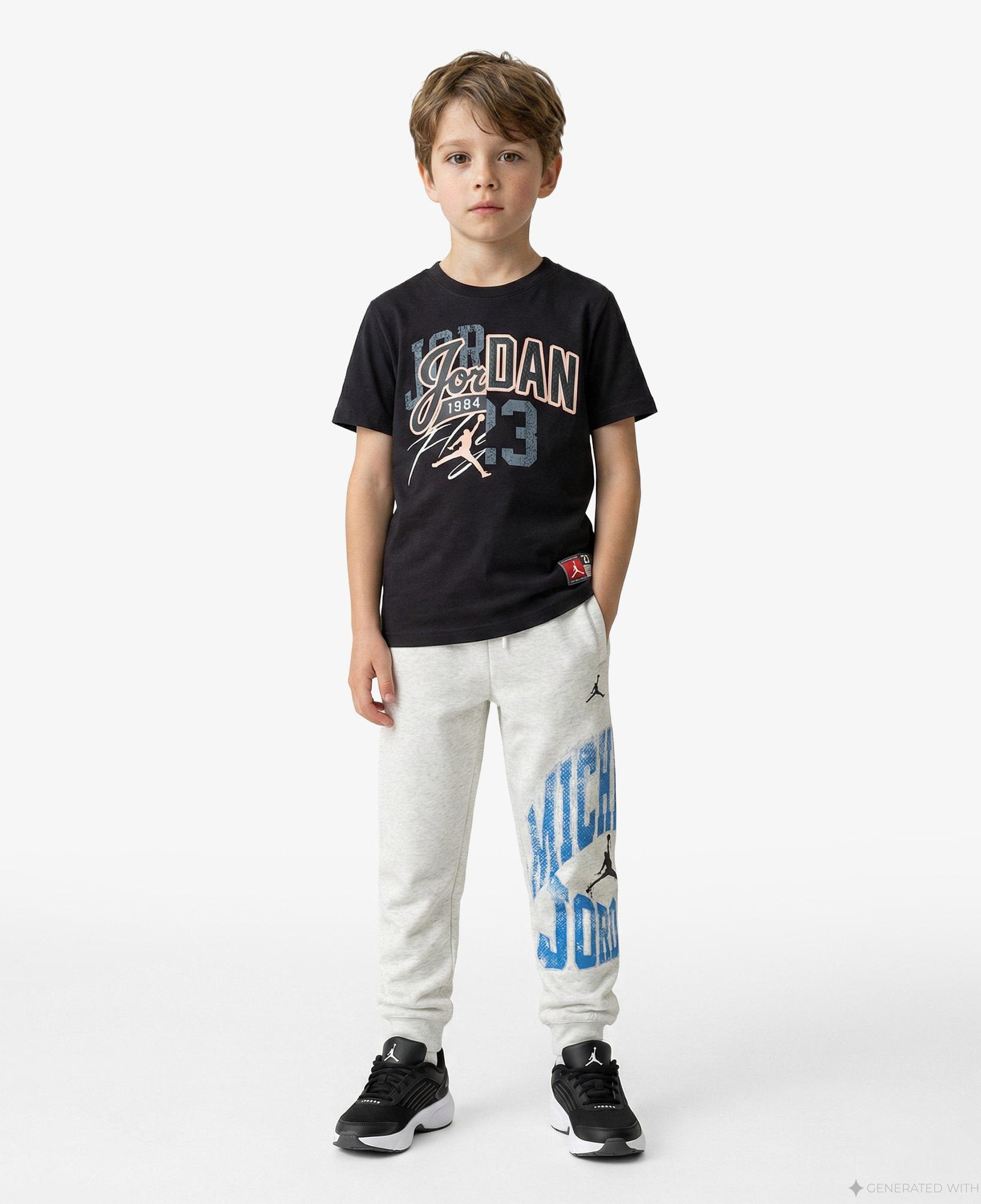 Jordan Varsity Split Çocuk Siyah T-Shirt