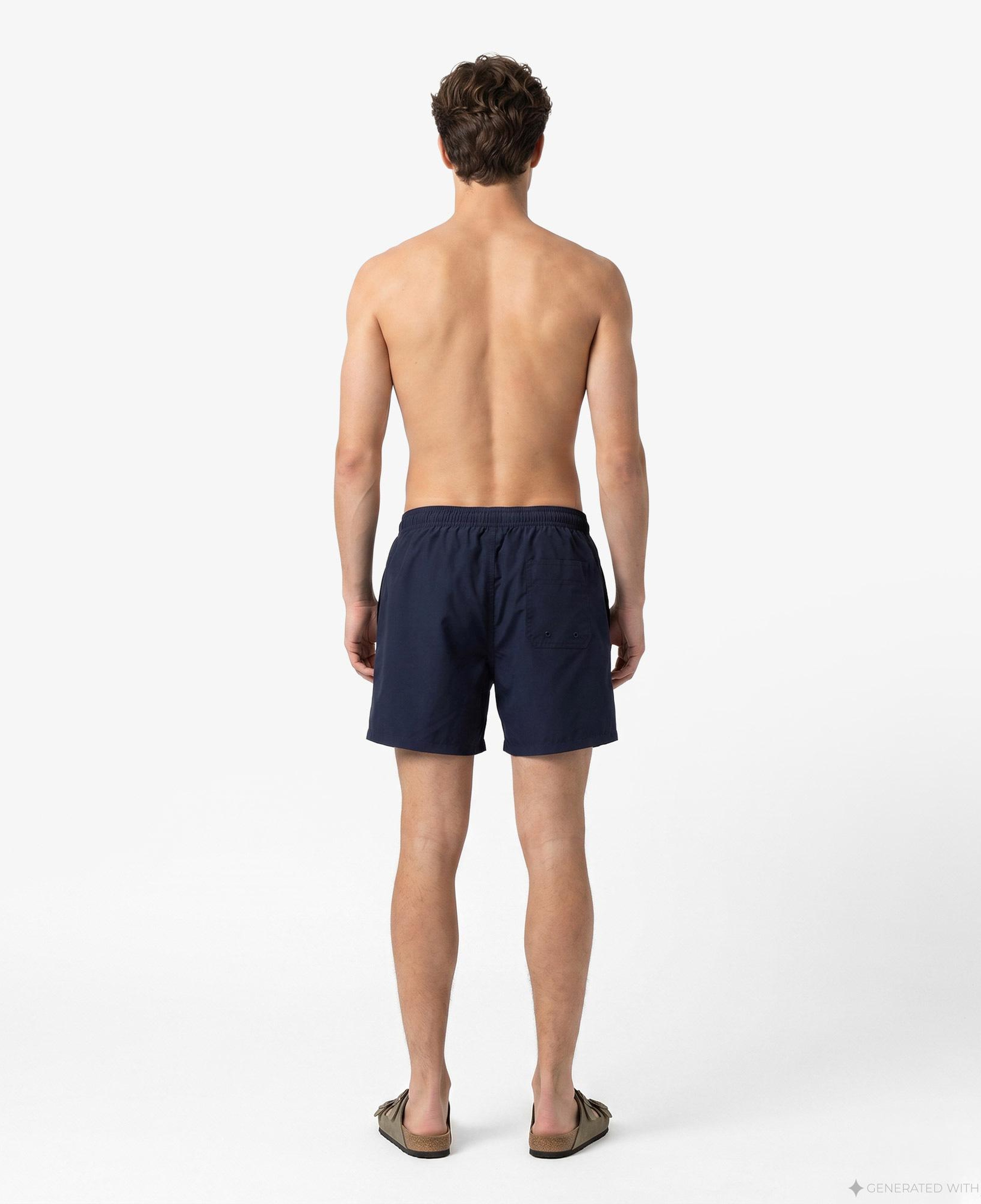 Calvin Klein Medium Drawstring Core Erkek Mavi Deniz Şortu