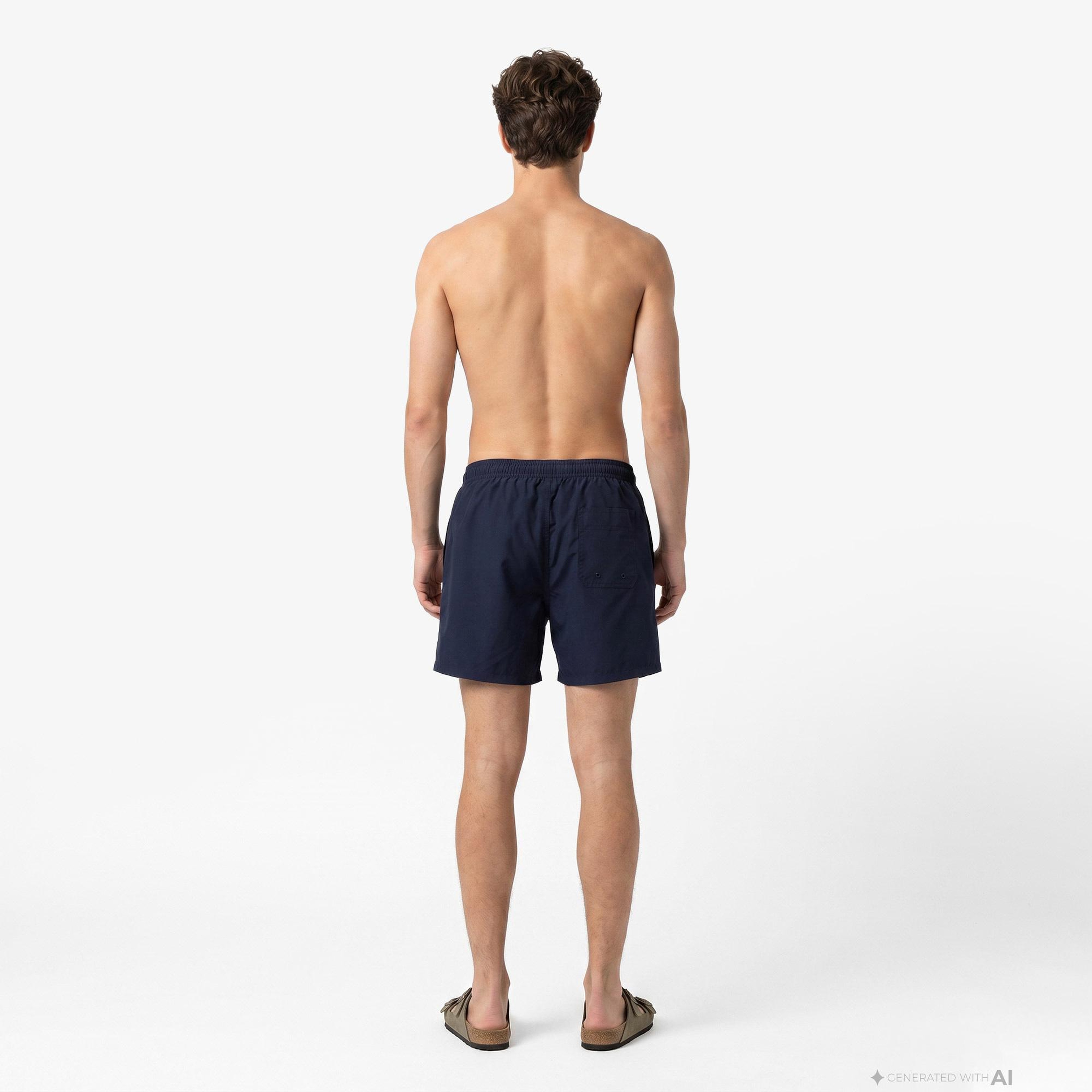 Calvin Klein Medium Drawstring Core Erkek Mavi Deniz Şortu