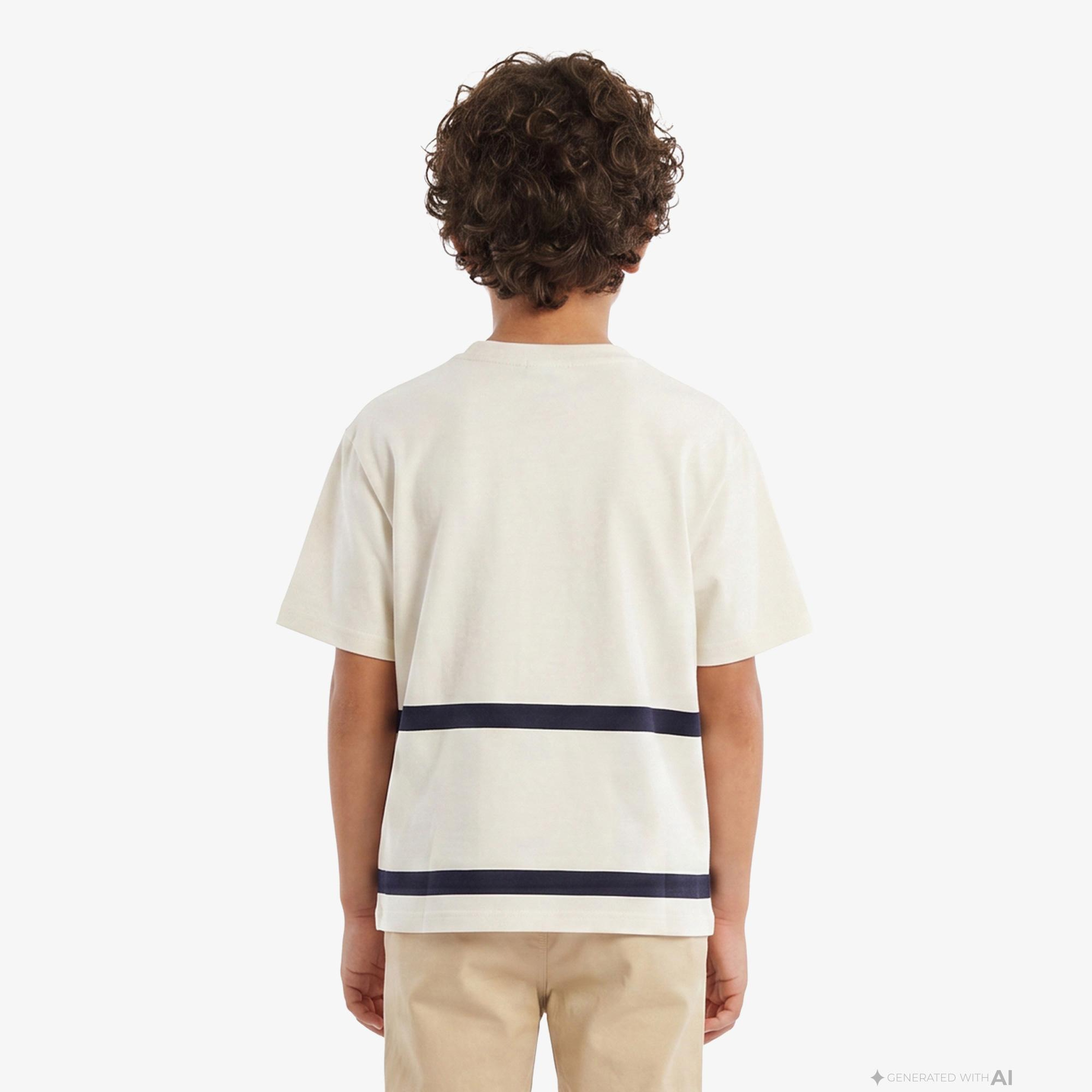 Calvin Klein Varsity Çocuk Sarı T-Shirt