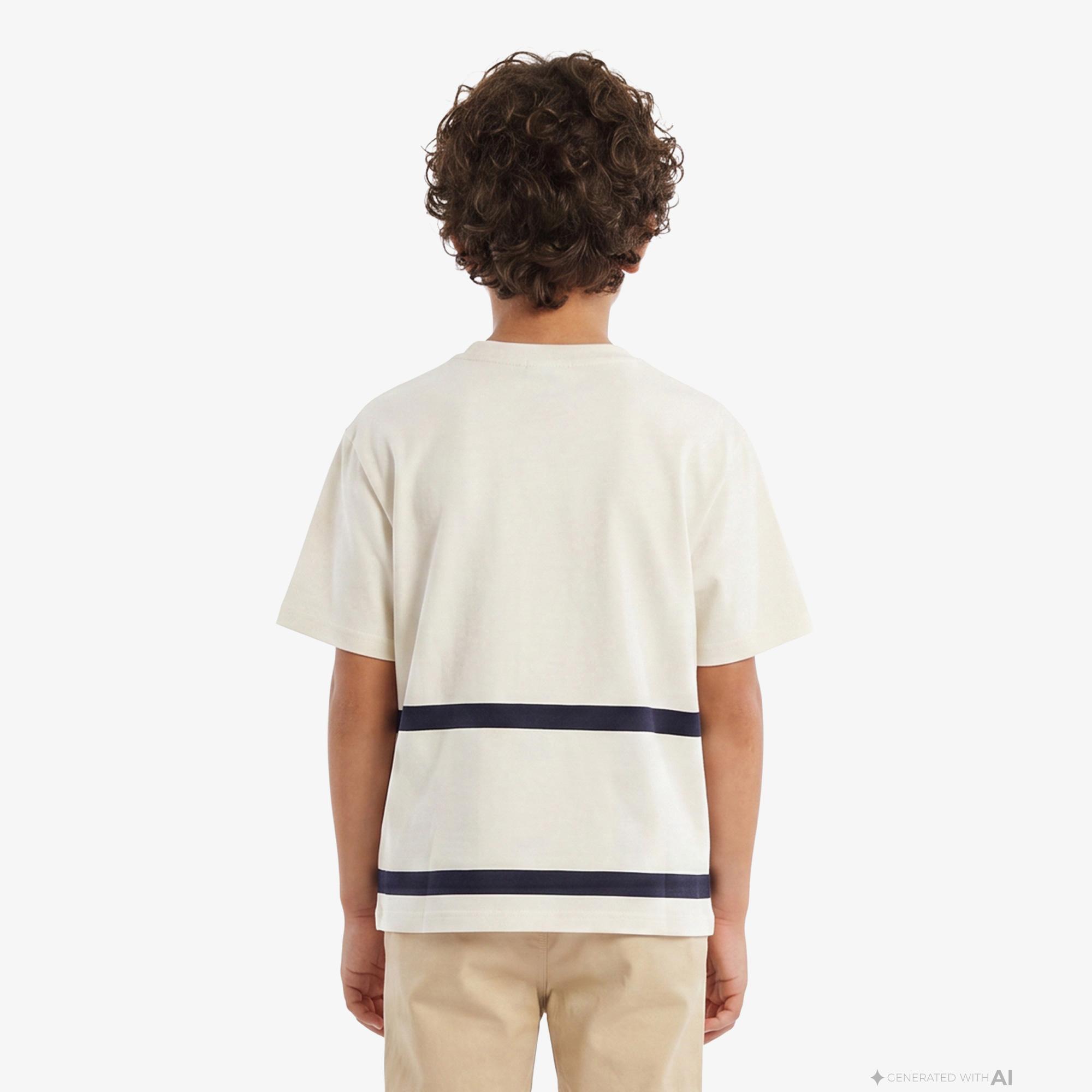 Calvin Klein Varsity Çocuk Sarı T-Shirt