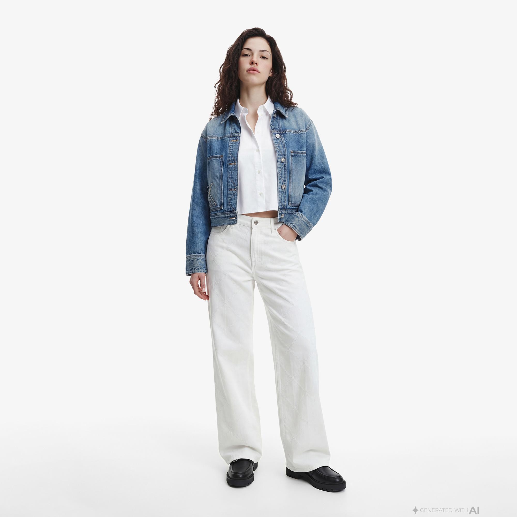 Calvin Klein Workwear Kadın Mavi Ceket