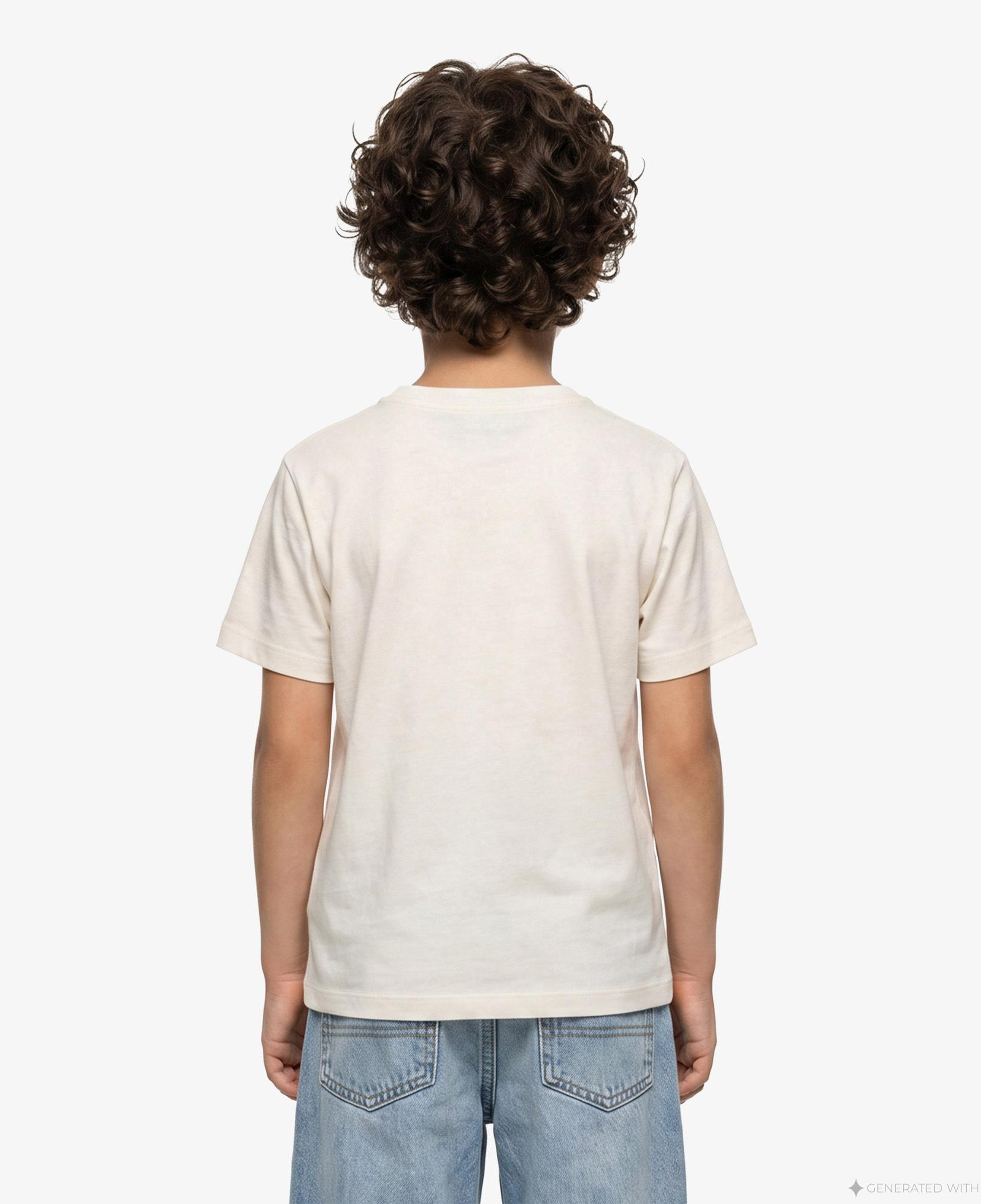 Calvin Klein Chest Logo Çocuk Sarı T-Shirt