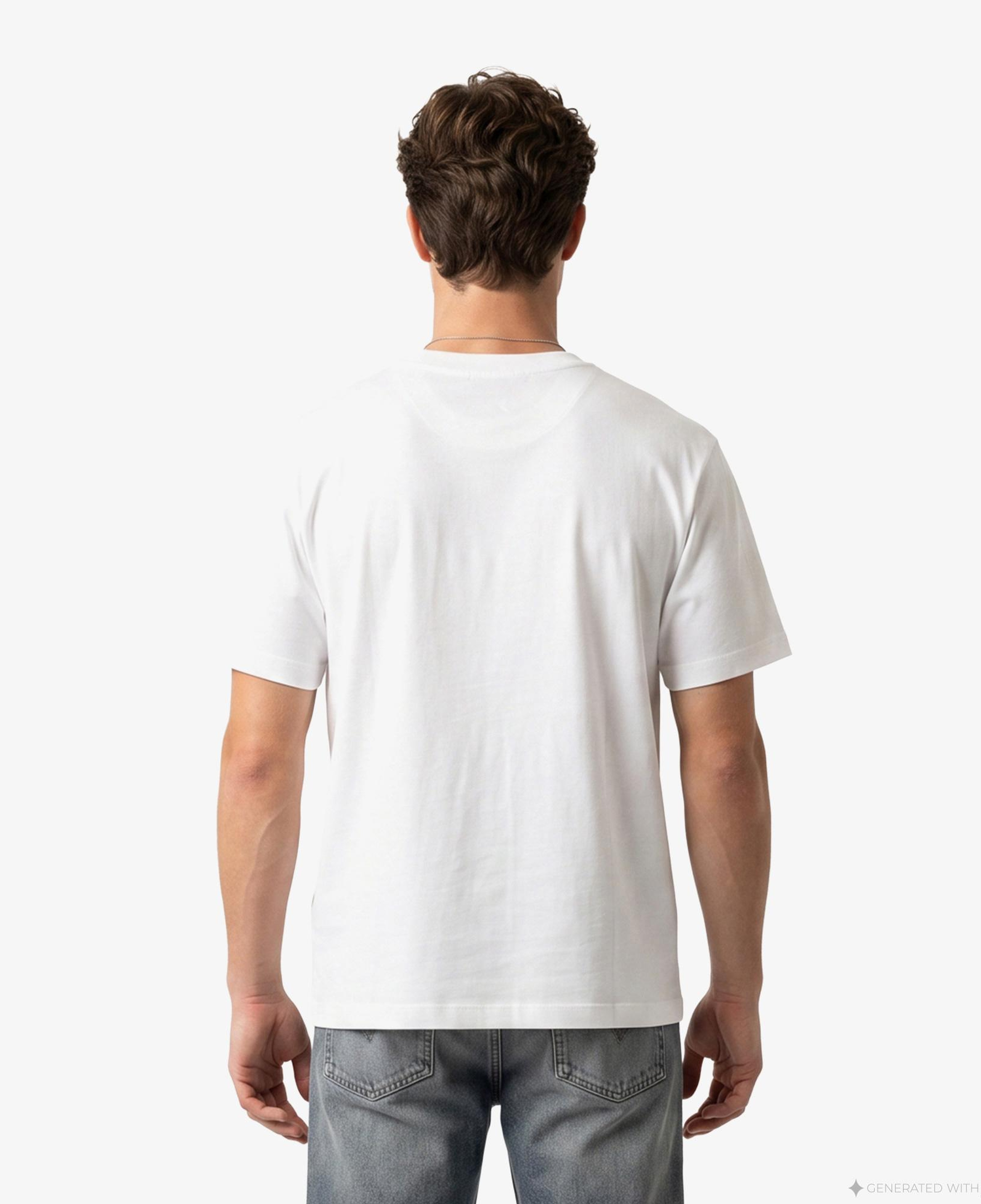 Calvin Klein 20S Sportswear Grap Erkek Beyaz T-Shirt