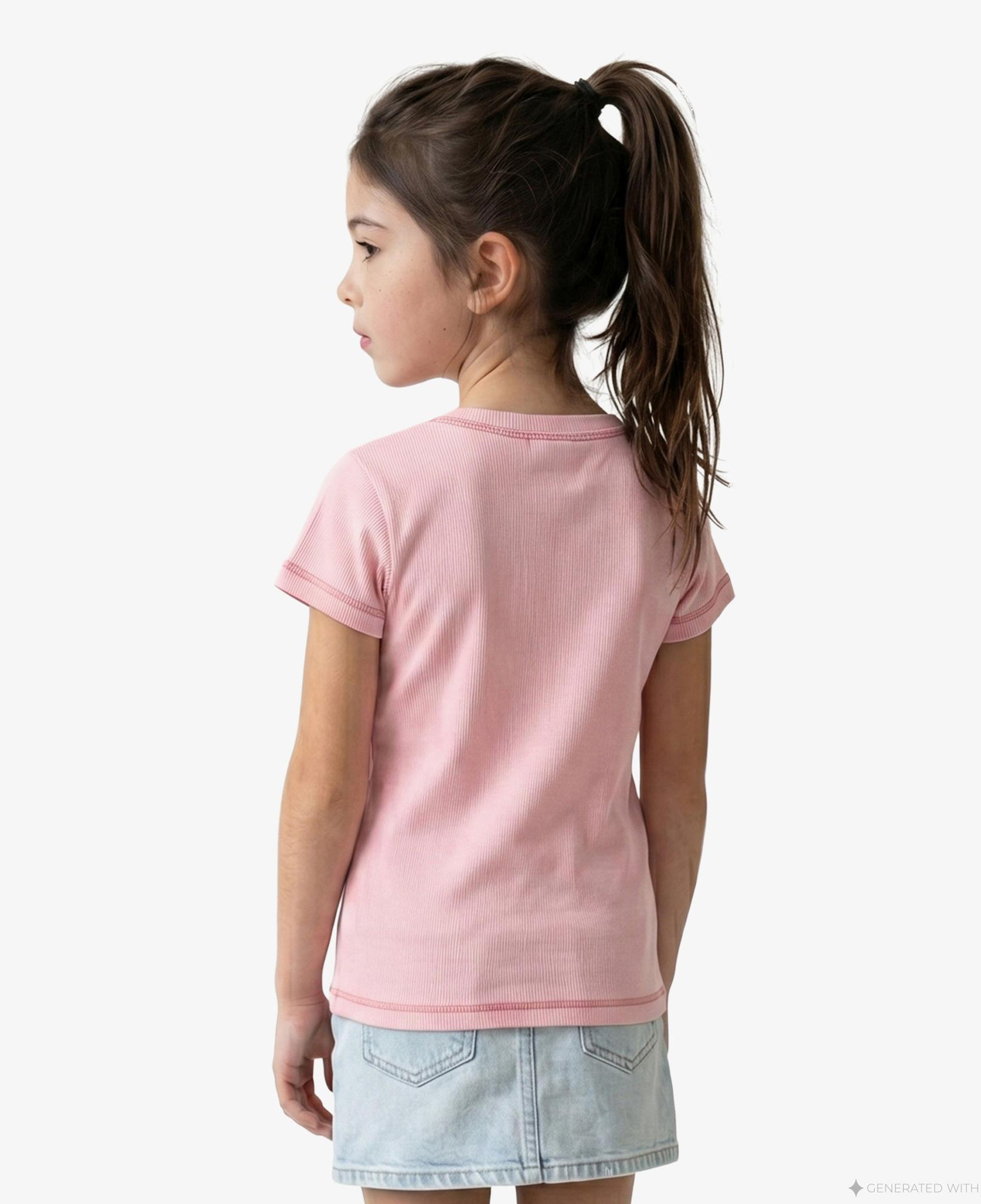 Calvin Klein Monologo Baby Çocuk Pembe T-Shirt