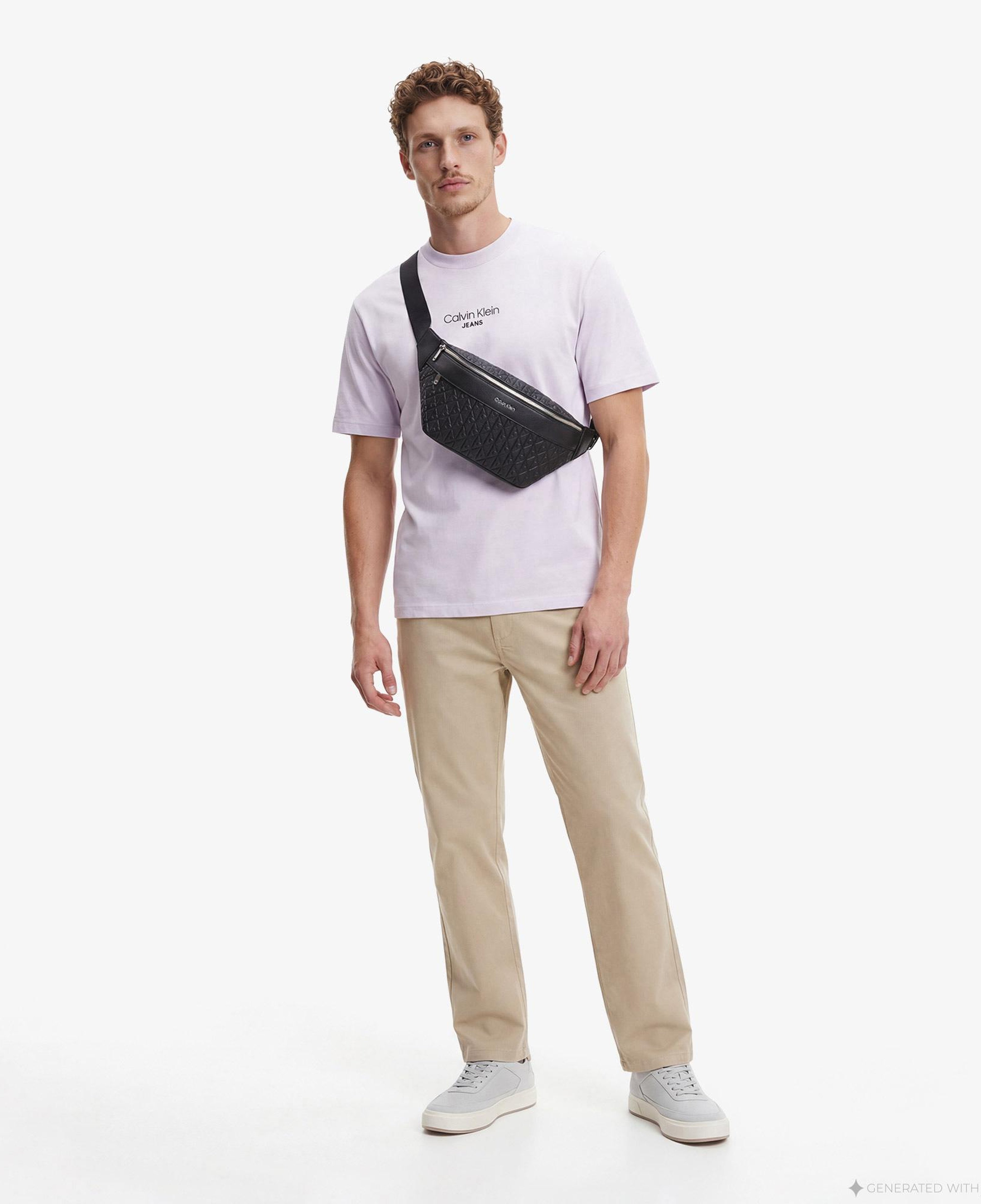 Calvin Klein 90S Straight Twill Comfort Erkek Kahverengi Pantolon