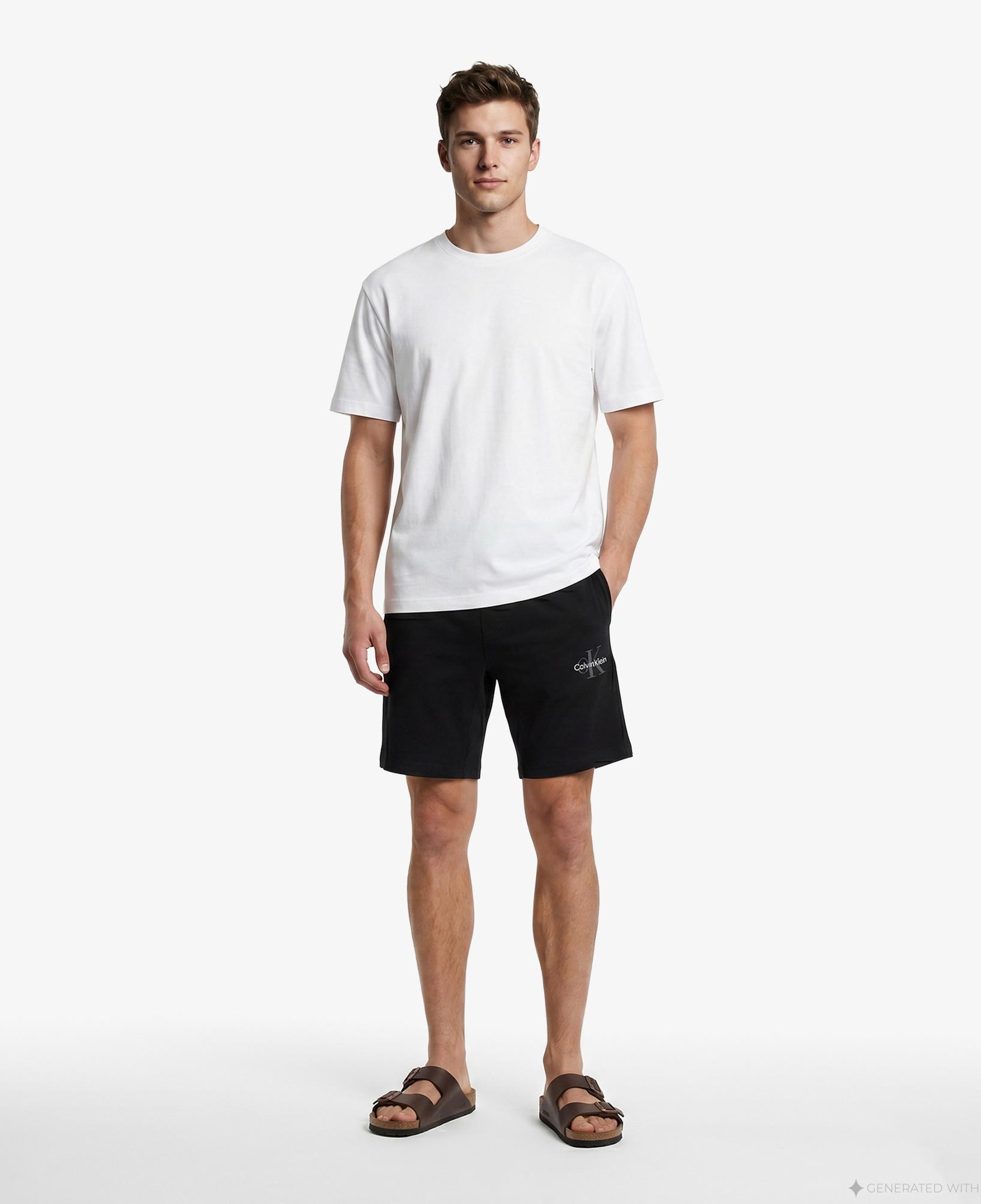 Calvin Klein Monogram Sleep Erkek Siyah Şort