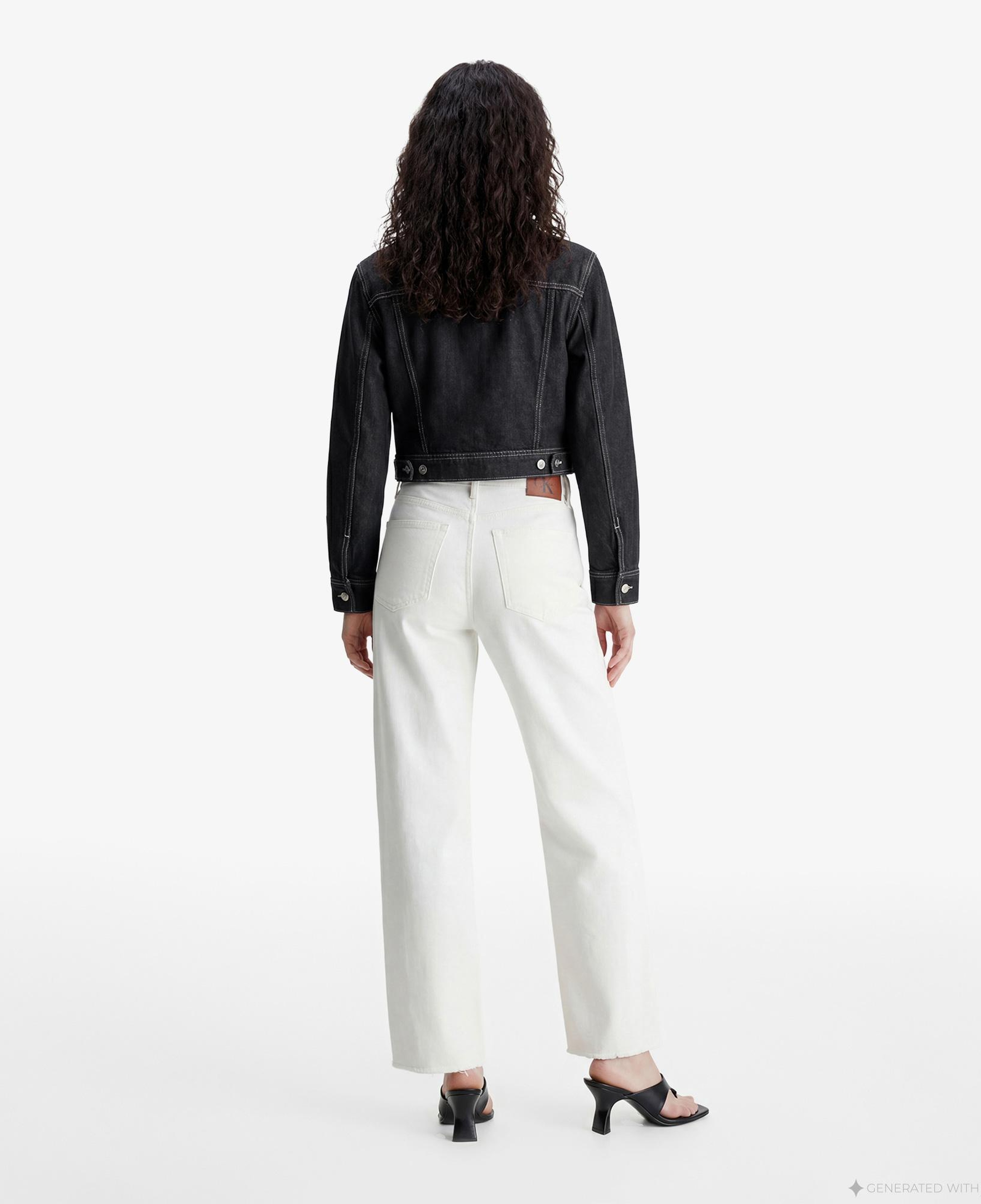 Calvin Klein Workwear Rinse Kadın Mavi Ceket