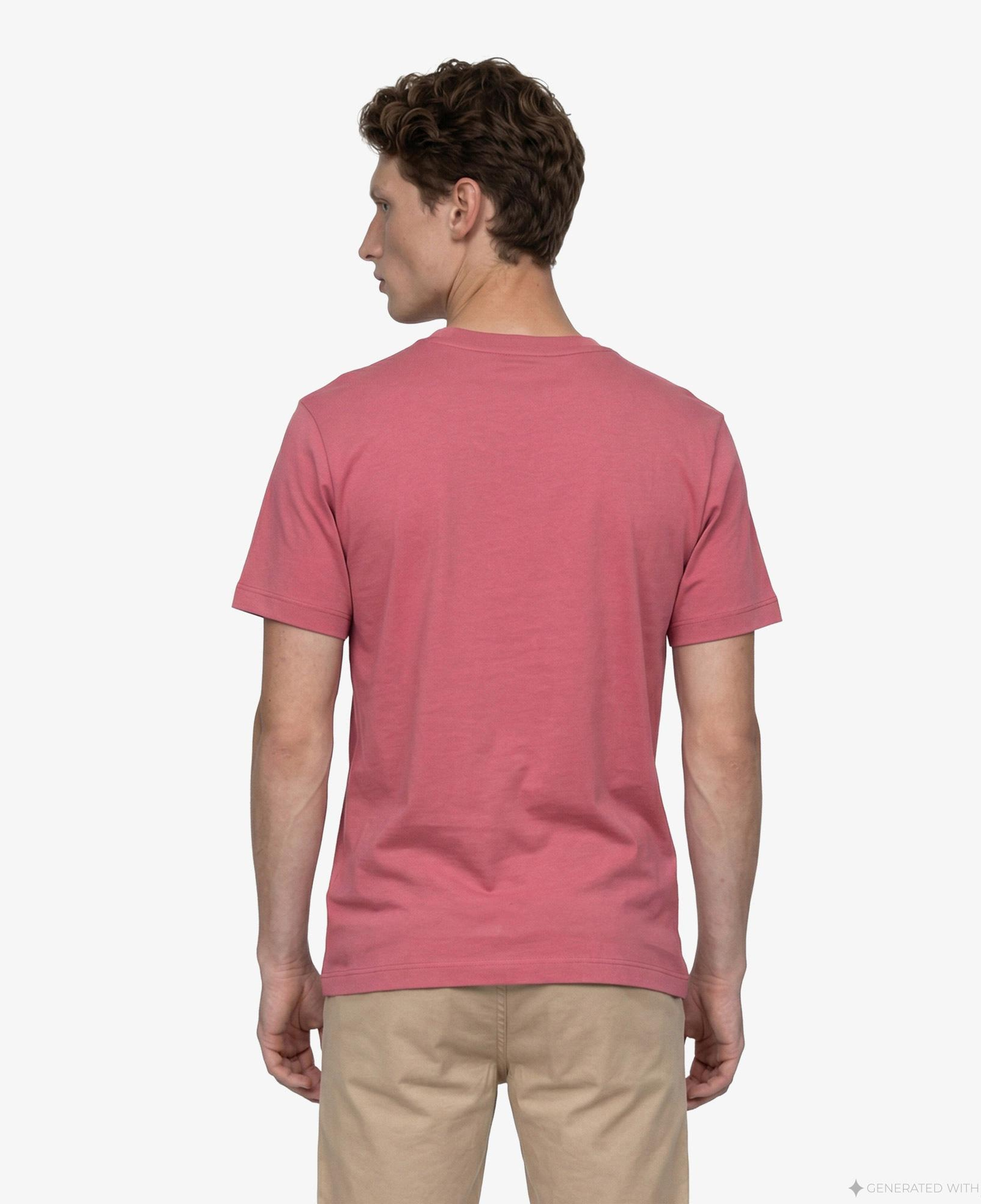 Calvin Klein Easy Monogram Erkek Kırmızı T-Shirt