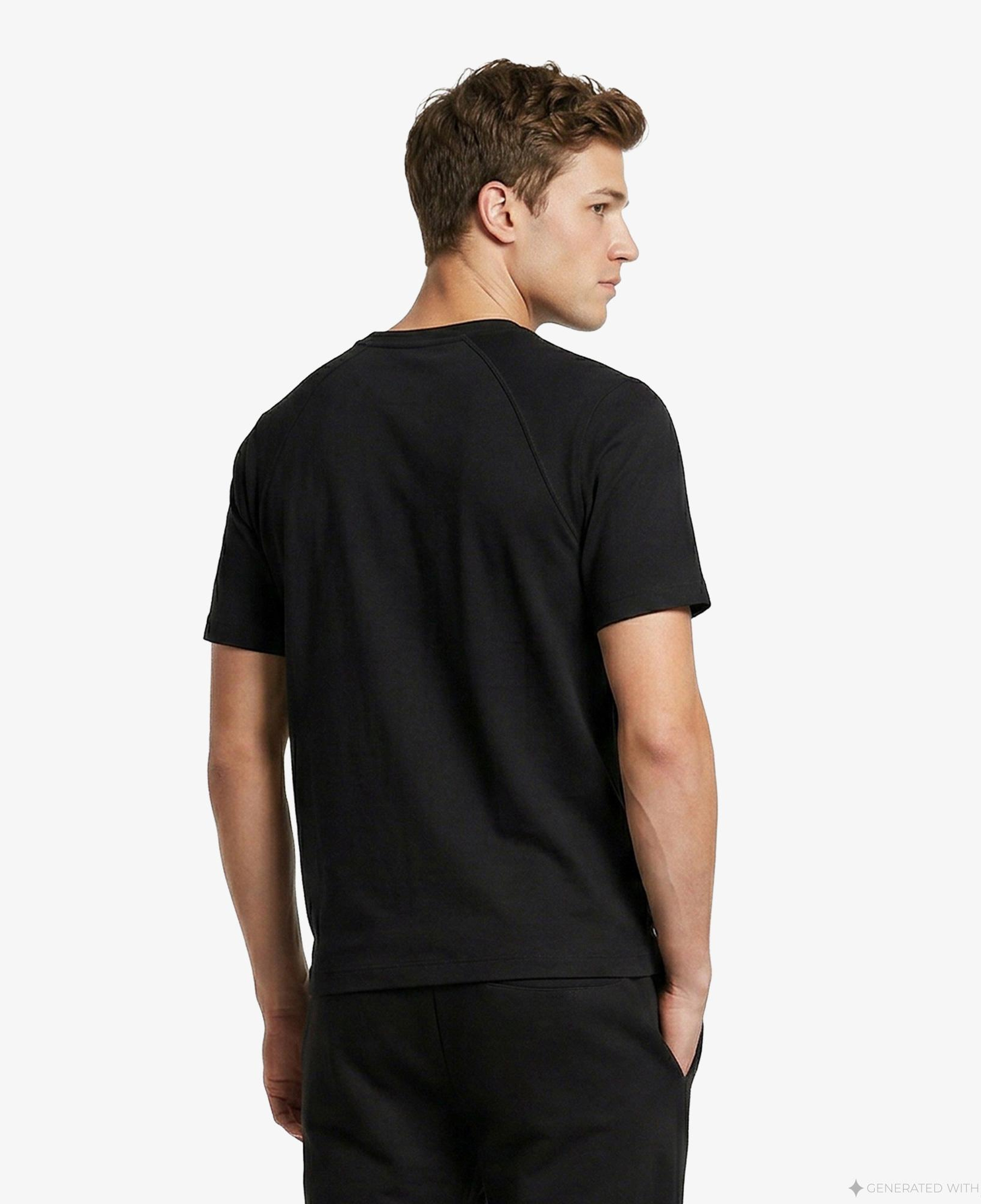 Calvin Klein Crew Neck Erkek Siyah T-Shirt