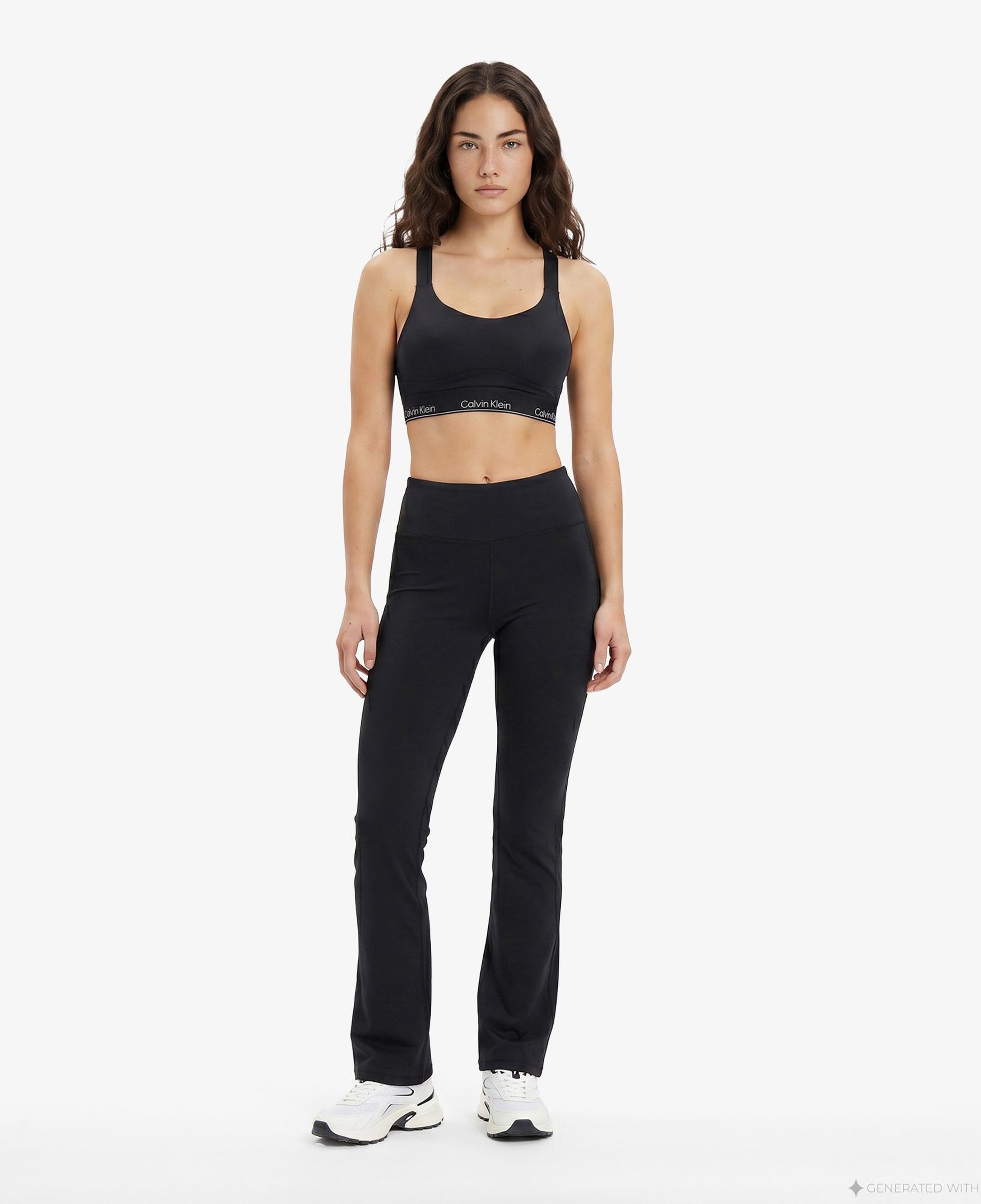 Calvin Klein Icon Sport Flare Kadın Siyah Tayt