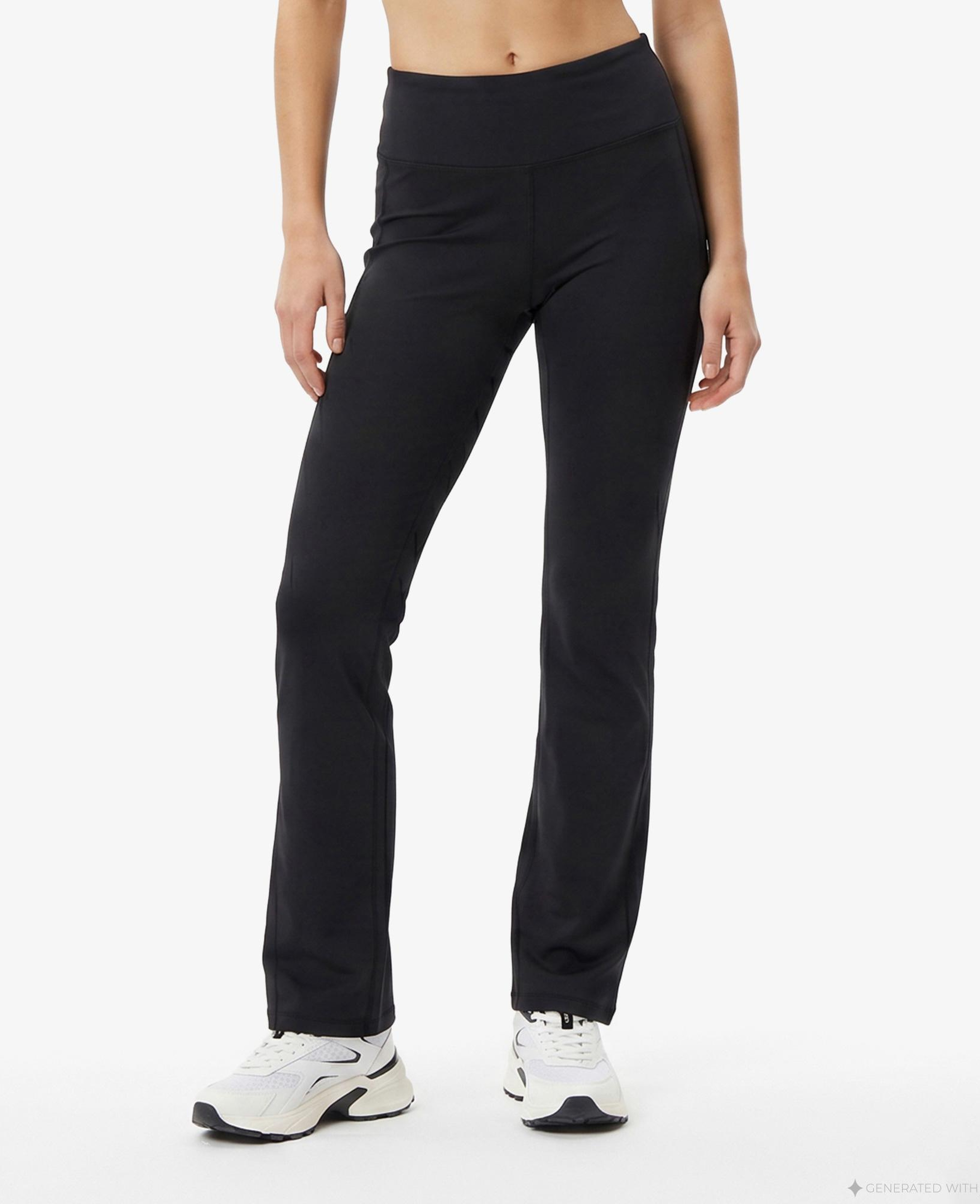 Calvin Klein Icon Sport Flare Kadın Siyah Tayt