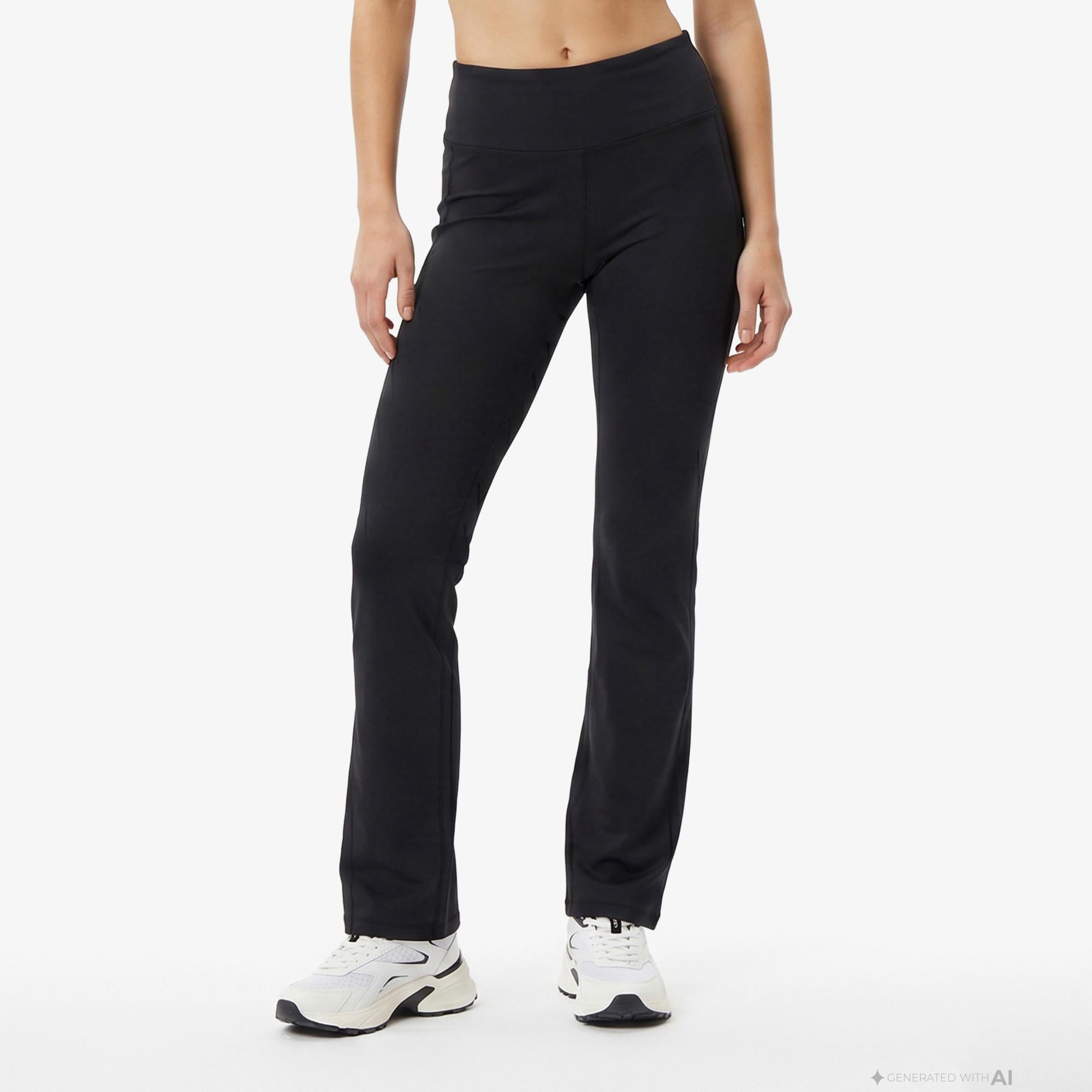 Calvin Klein Icon Sport Flare Kadın Siyah Tayt