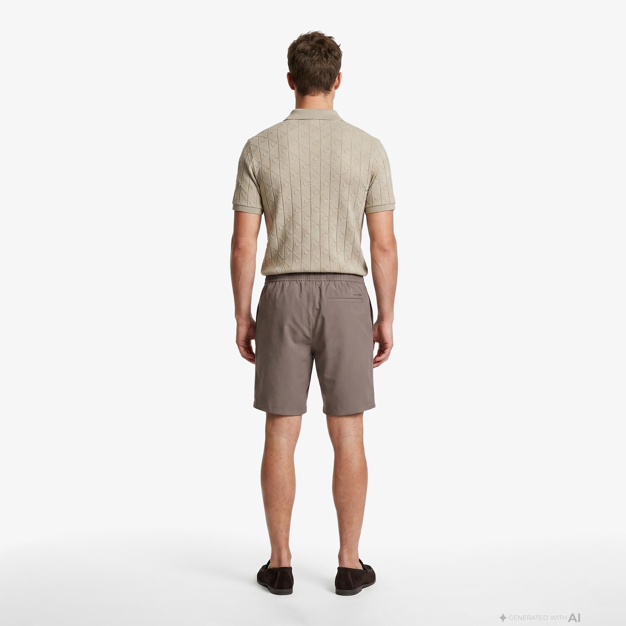 Calvin Klein Liyosel Pull On Modal Erkek Kahverengi Şort