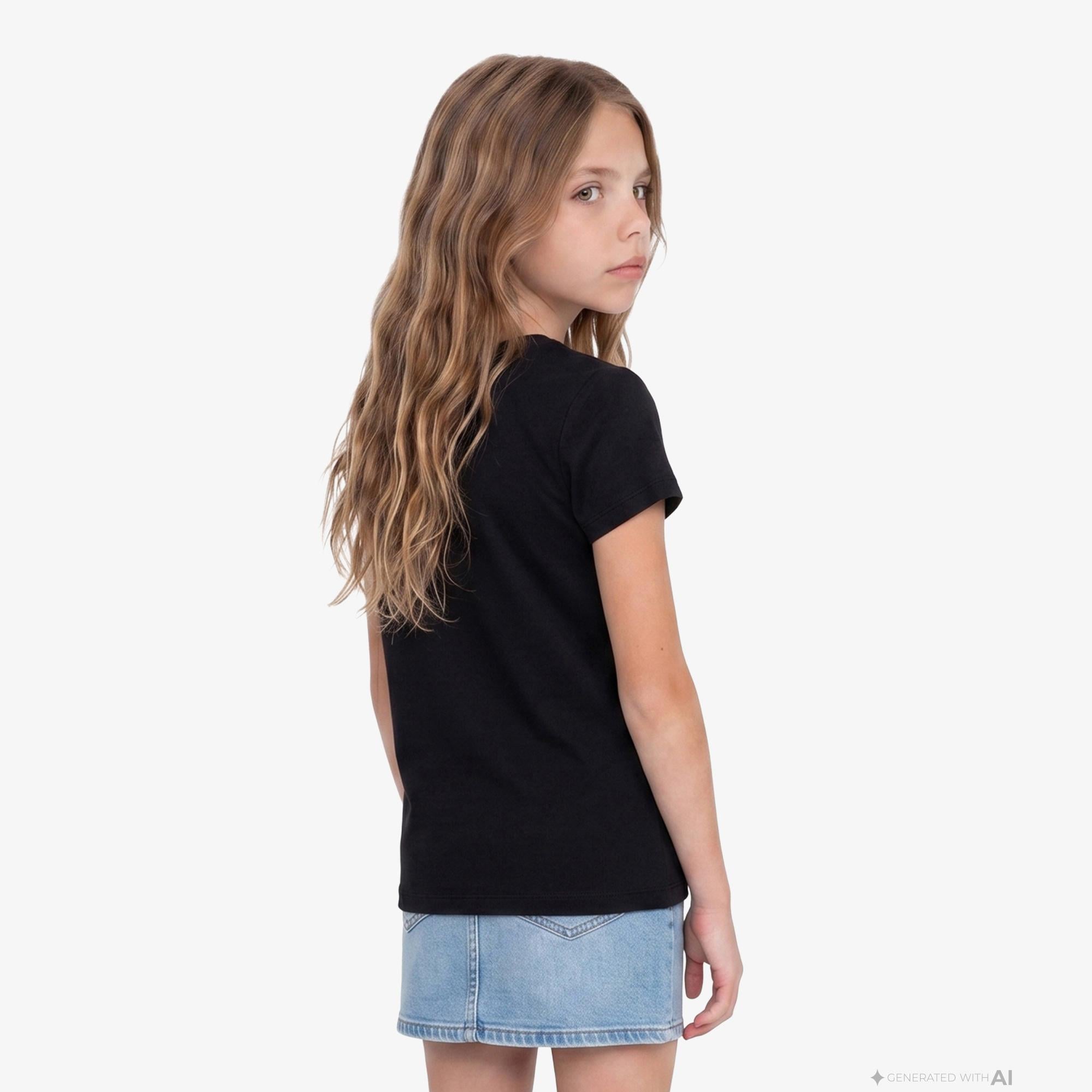 Calvin Klein Seasonal Monologo   Çocuk Siyah T-Shirt
