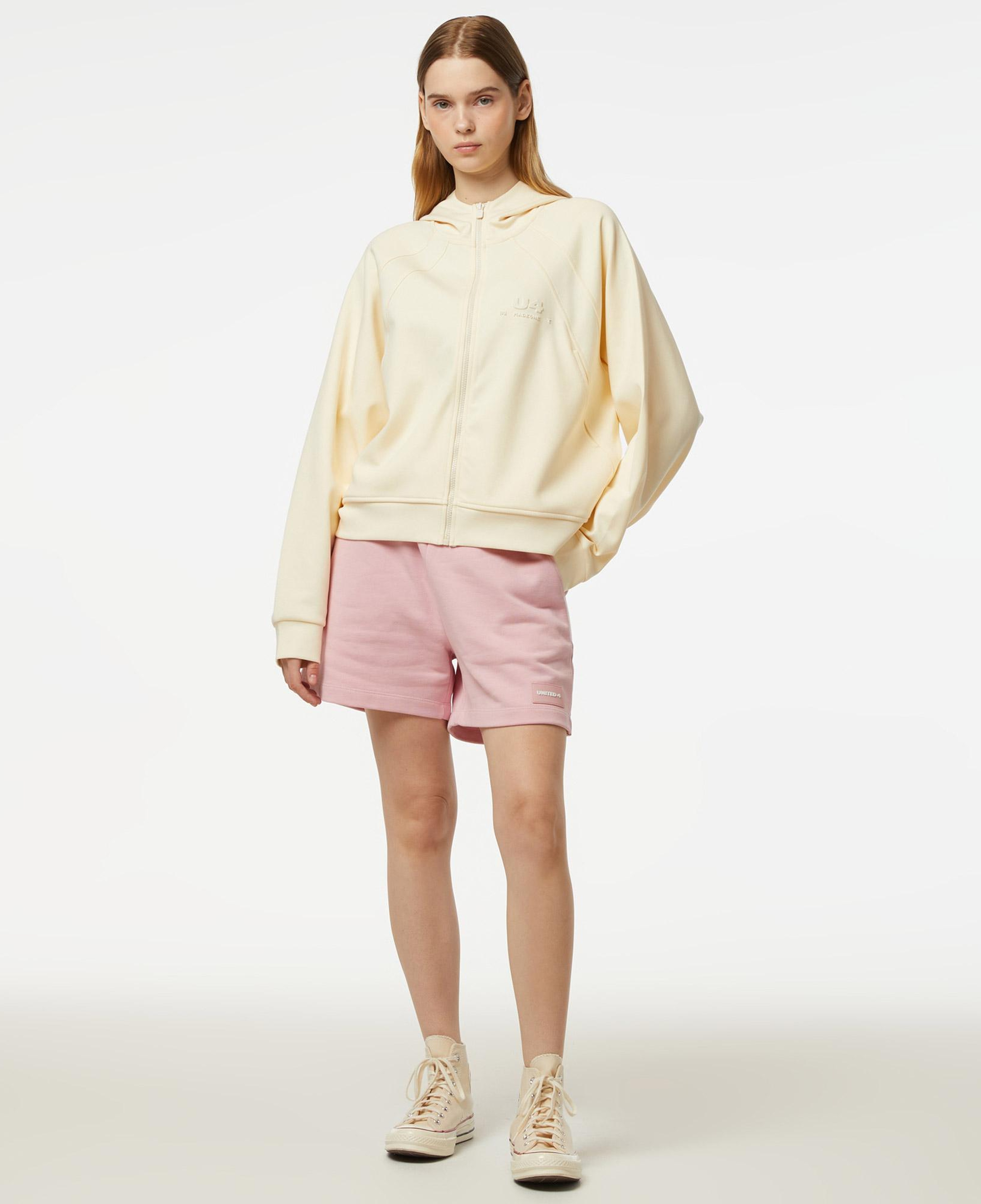 UNITED4 Classic Kadın Krem Sweatshirt