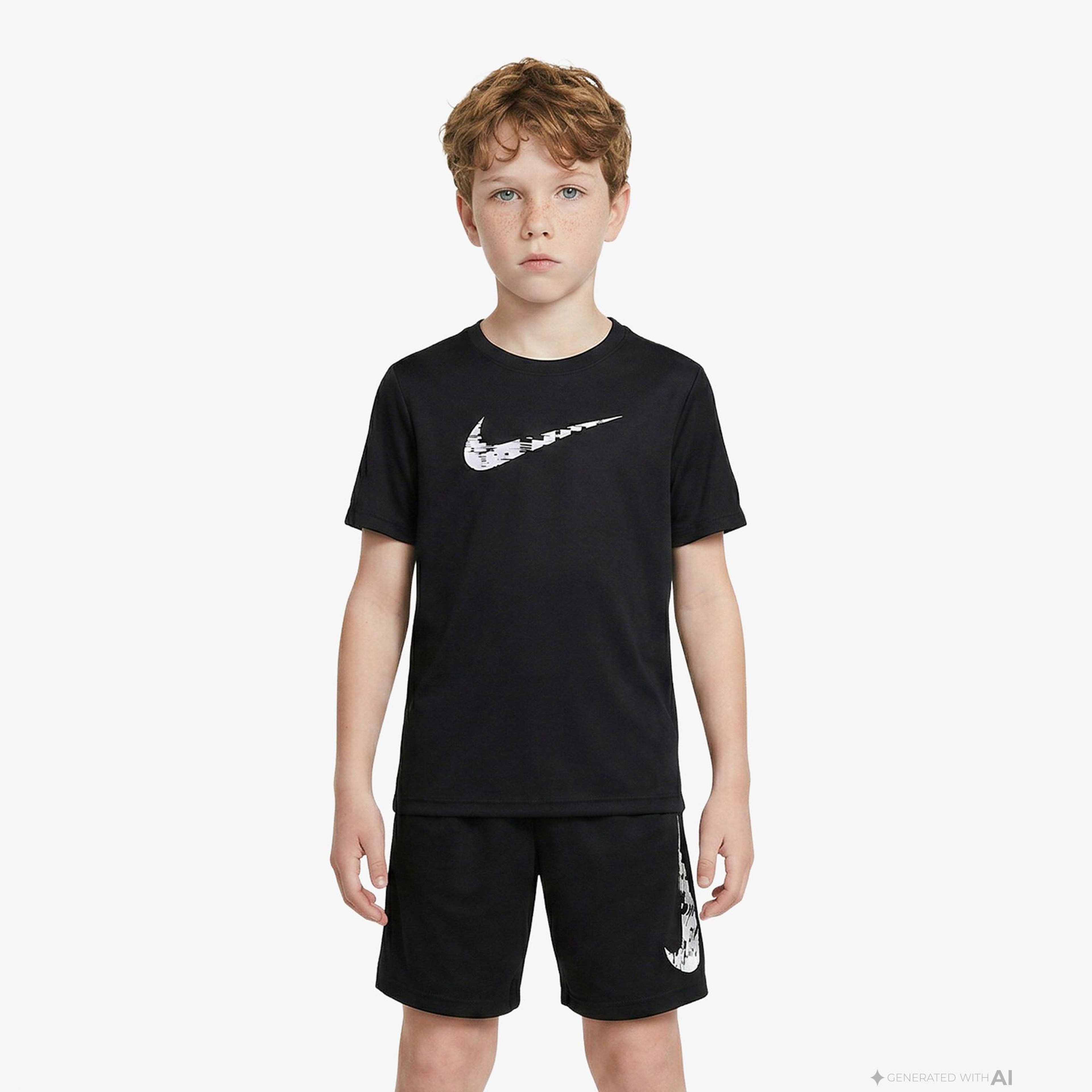 Nike Dri-Fit Trophy Çocuk Siyah T-Shirt