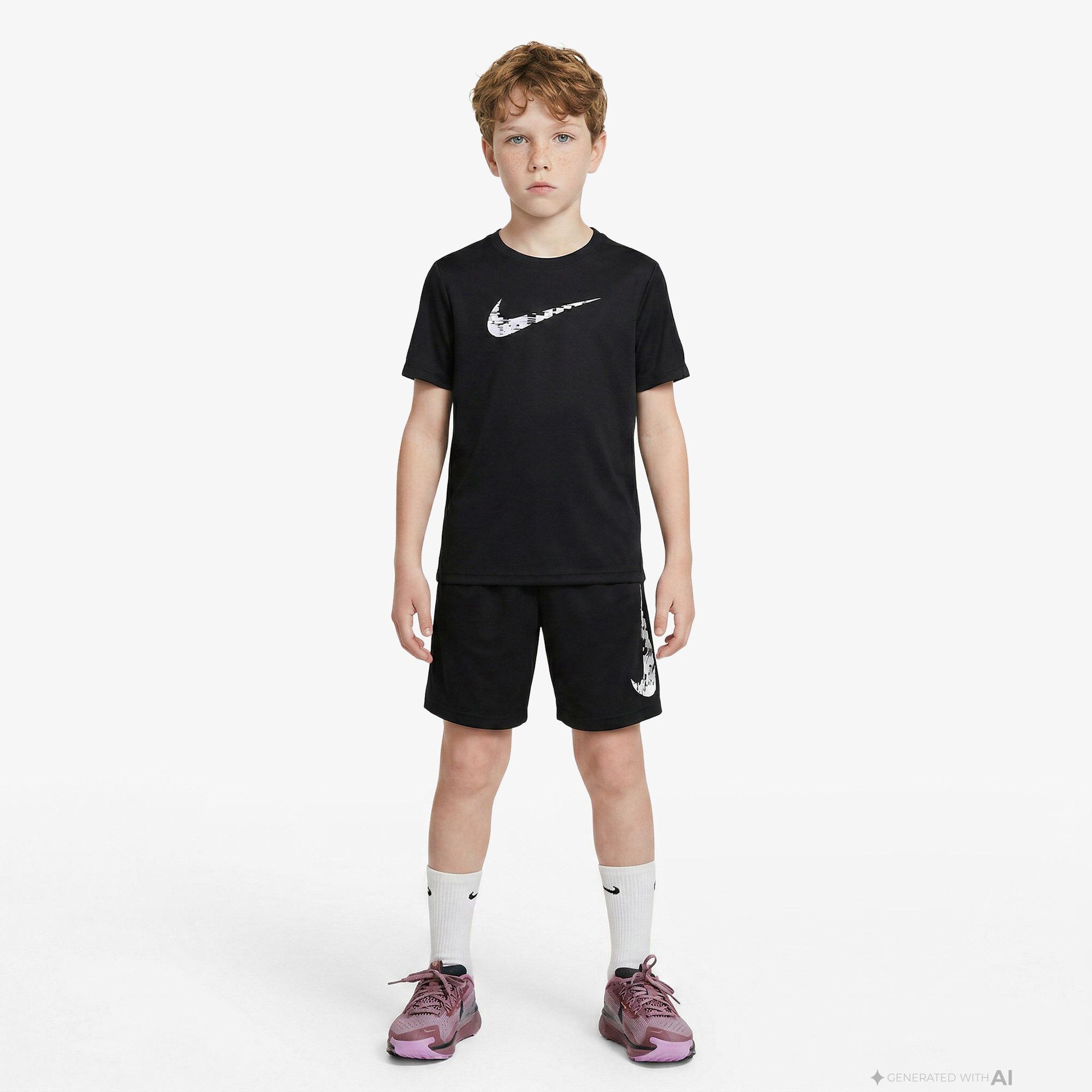 Nike Dri-Fit Trophy Çocuk Siyah T-Shirt