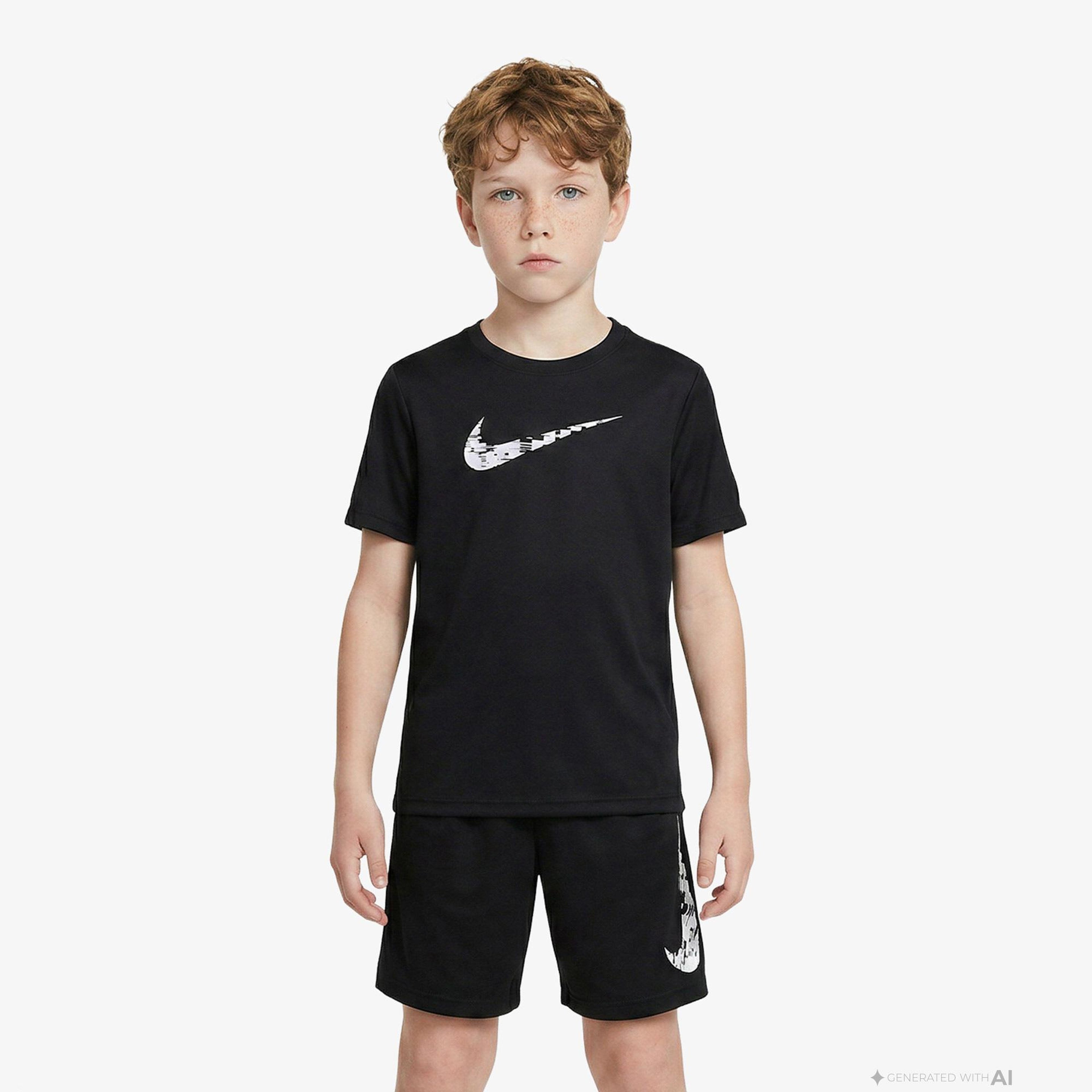 Nike Dri-Fit Trophy Çocuk Siyah T-Shirt