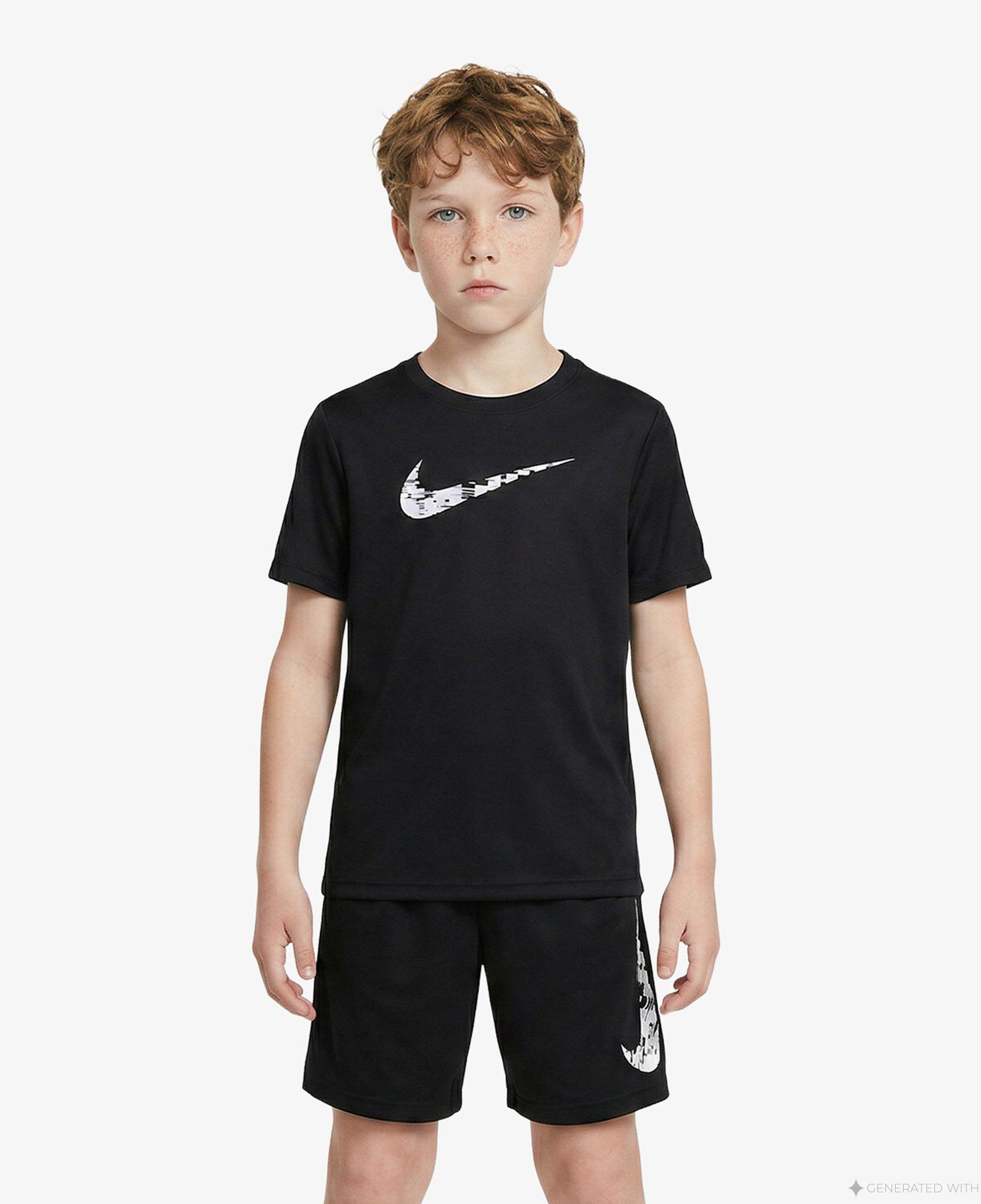 Nike Dri-Fit Trophy Çocuk Siyah T-Shirt