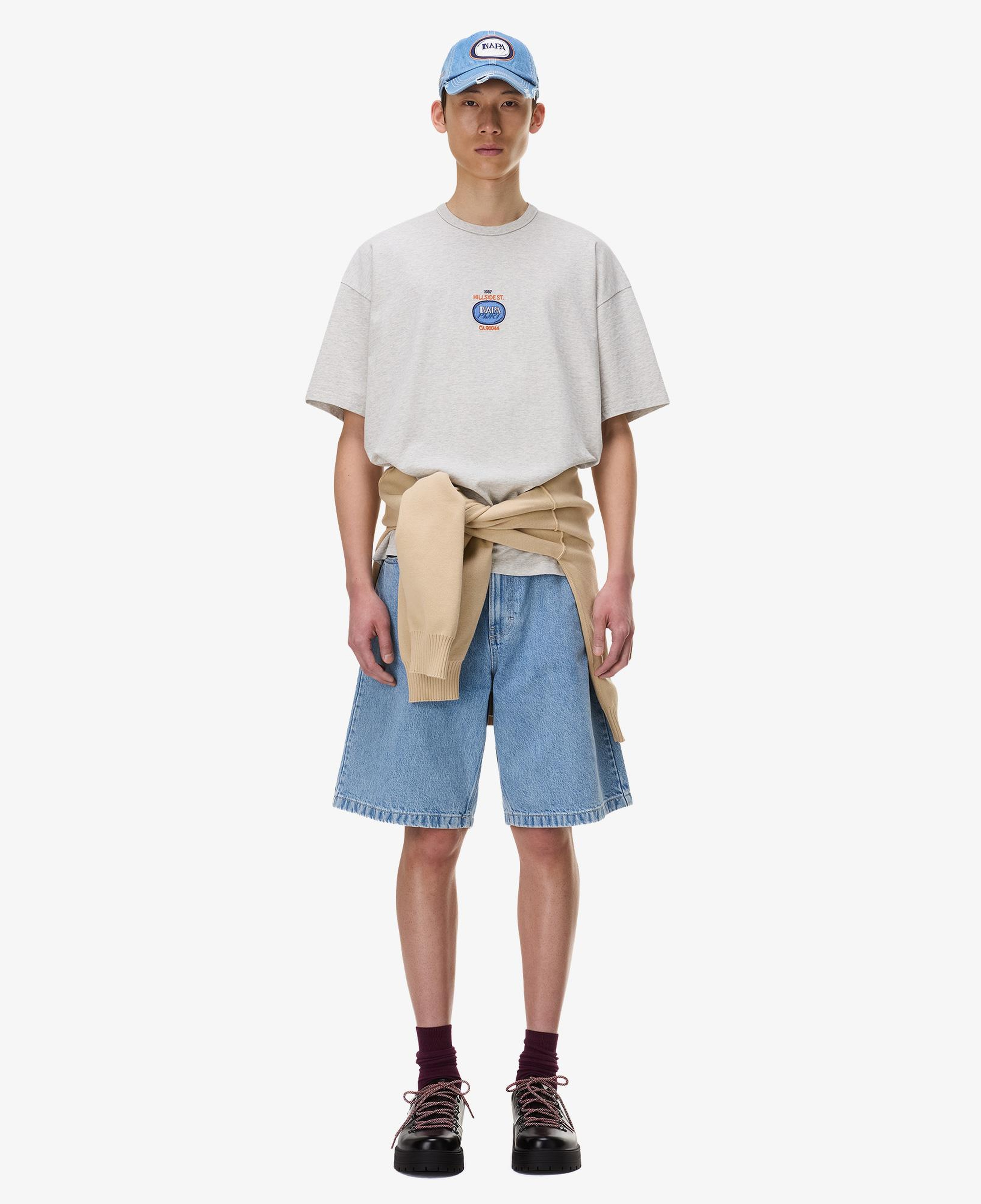 Napapijri S-Krous Erkek Gri T-Shirt
