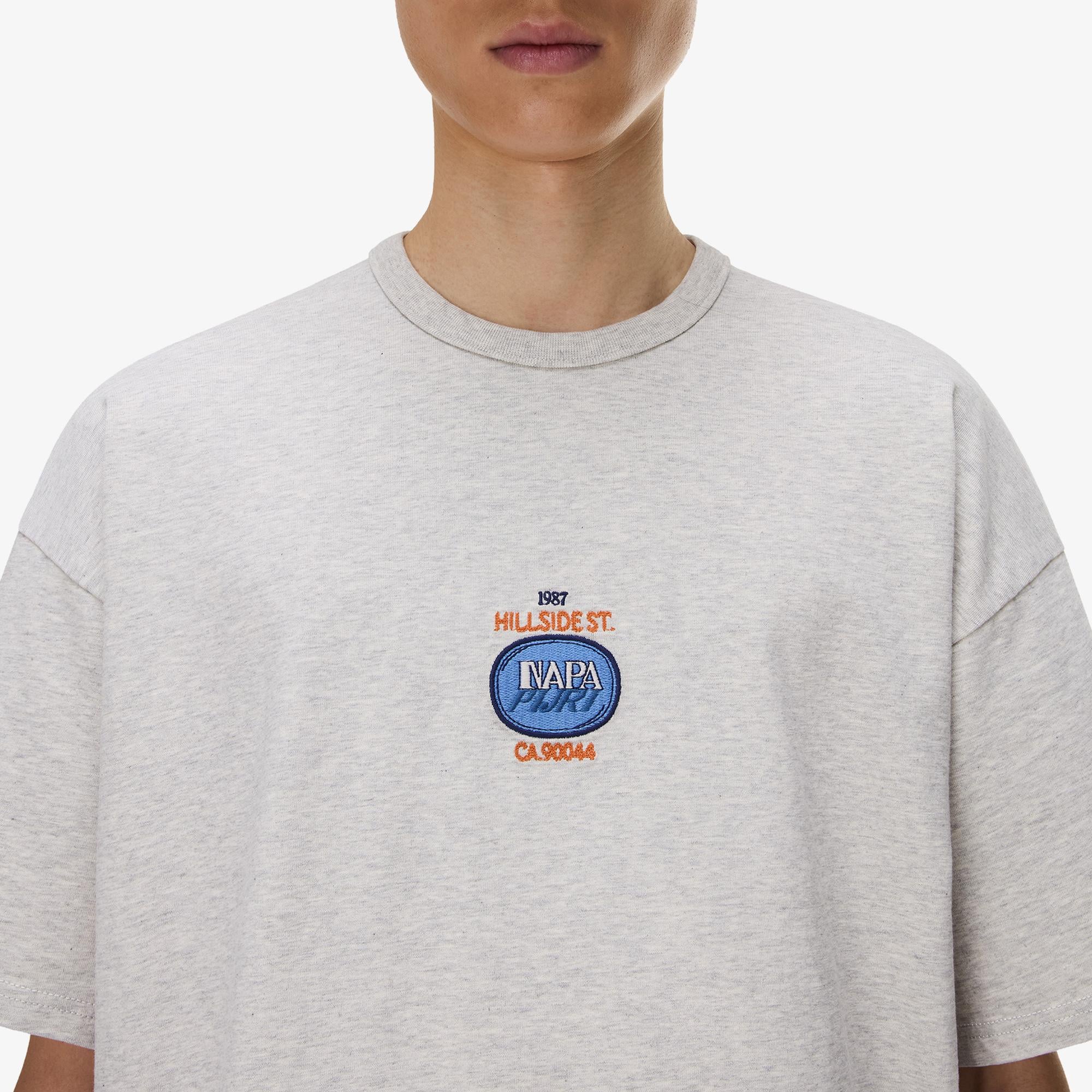 Napapijri S-Krous Erkek Gri T-Shirt