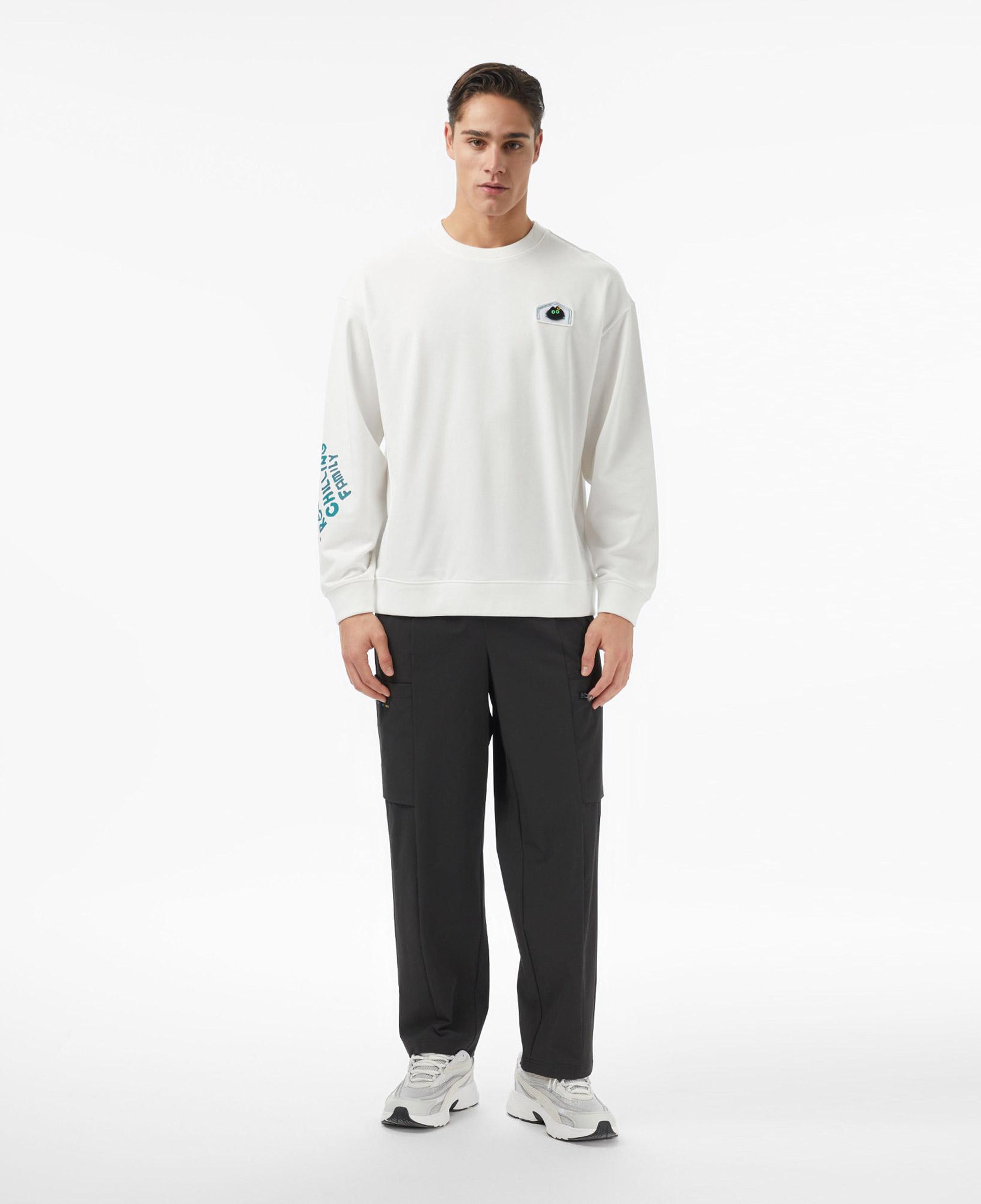 Anta Skaters Family Erkek Beyaz Sweatshirt