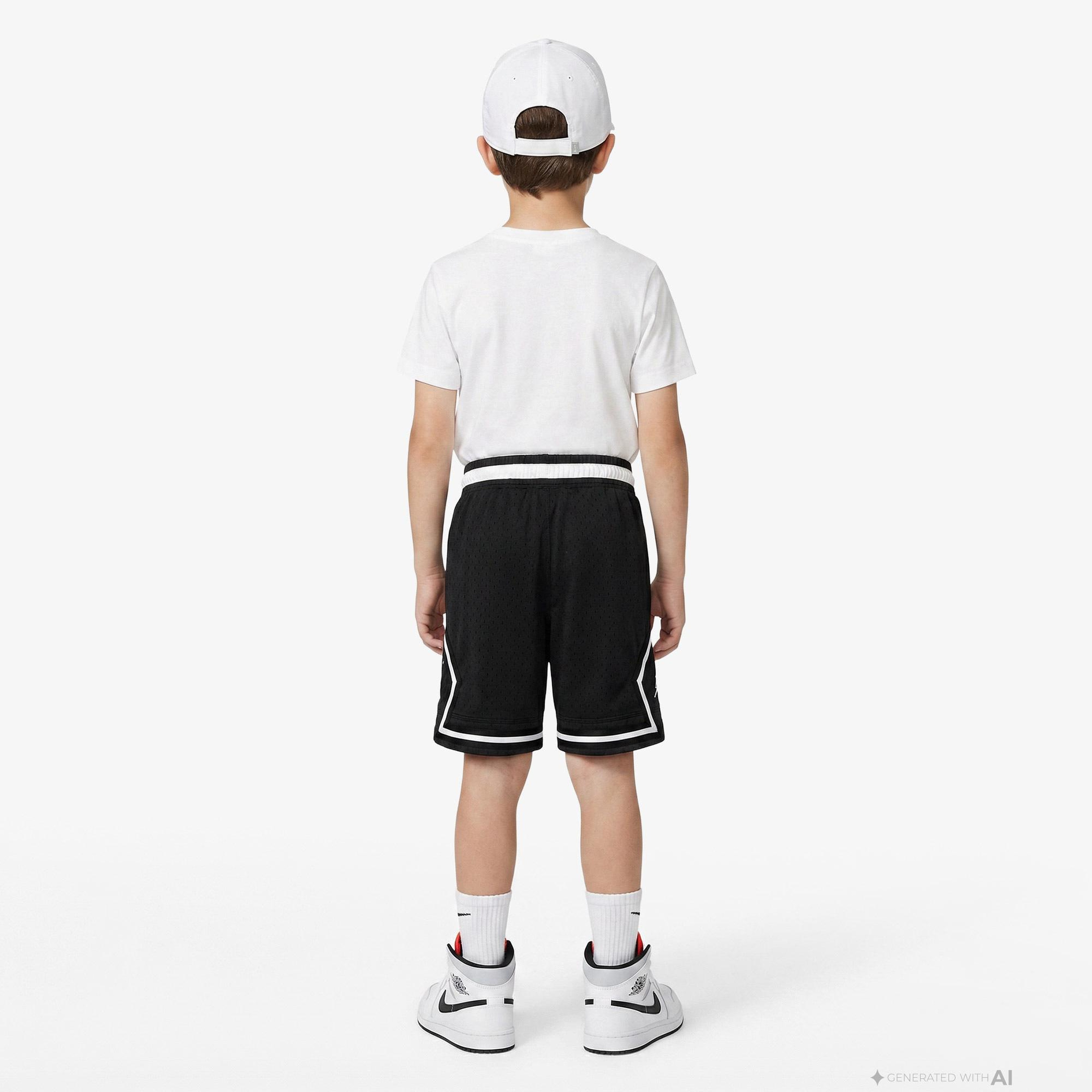 Jordan Jdb MJ Sport Diamond Short Çocuk Siyah Dri-Fit Şort