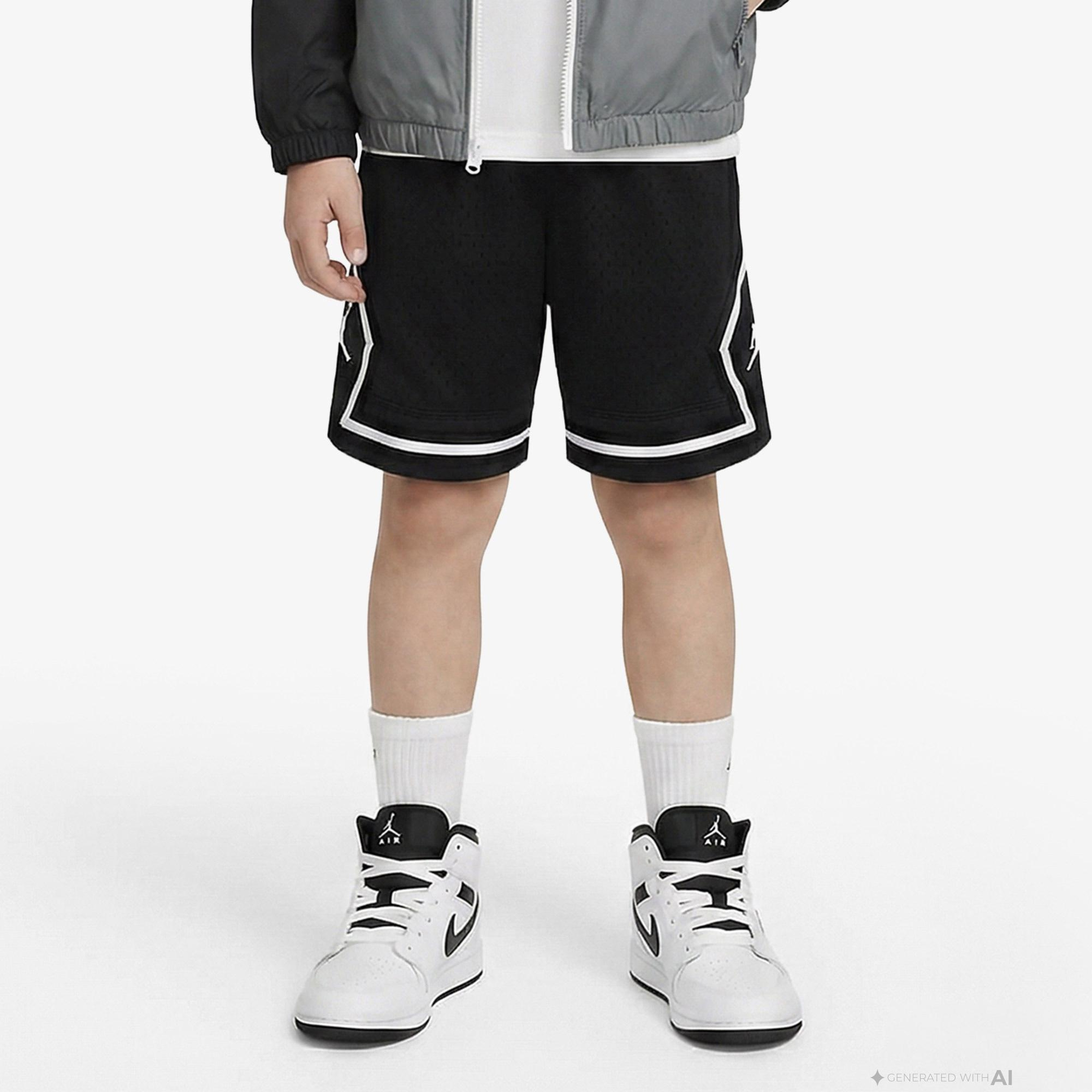 Jordan Jdb MJ Sport Diamond Short Çocuk Siyah Dri-Fit Şort