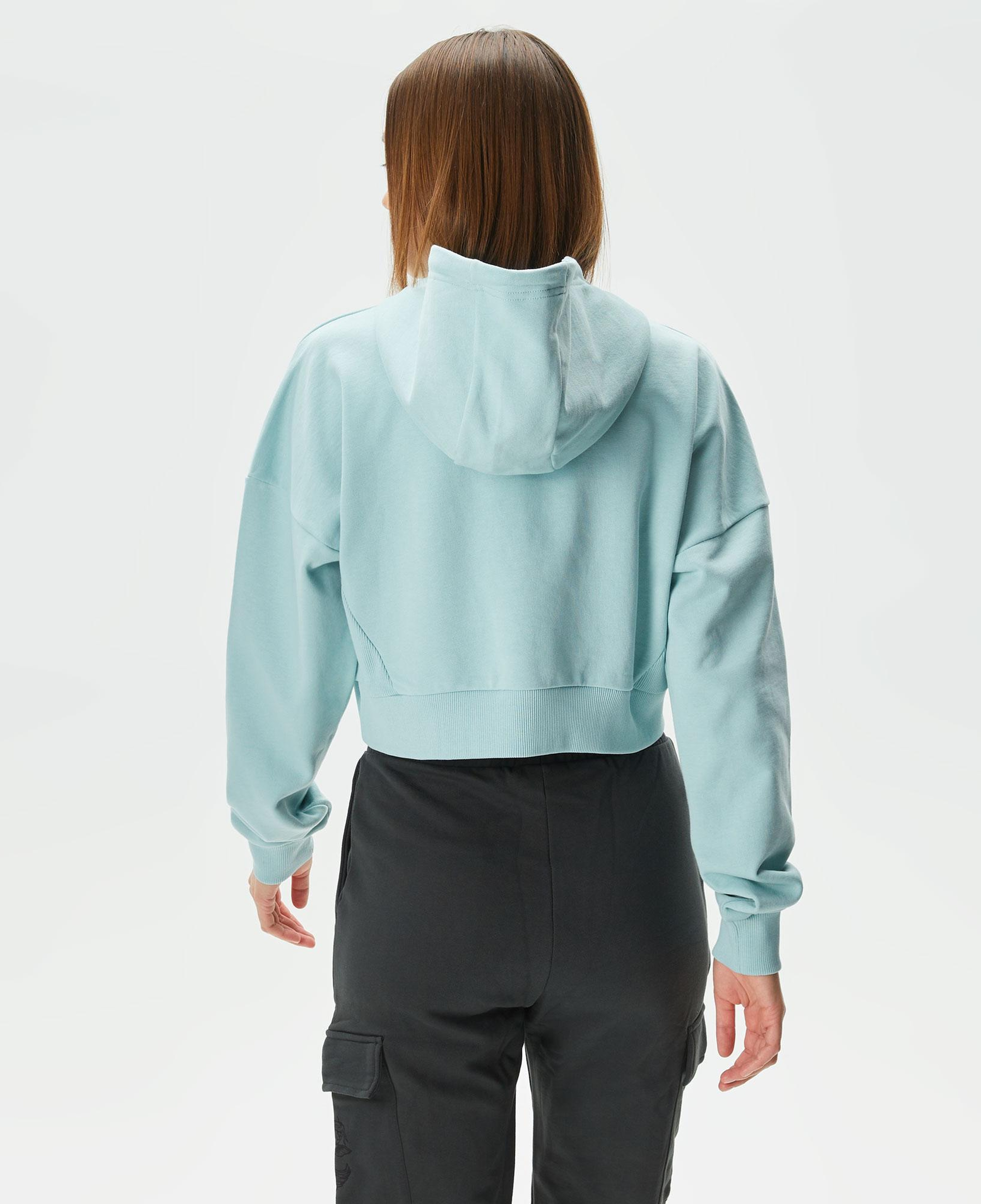 UNITED4 Classic Kadın Yeşil Hoodie