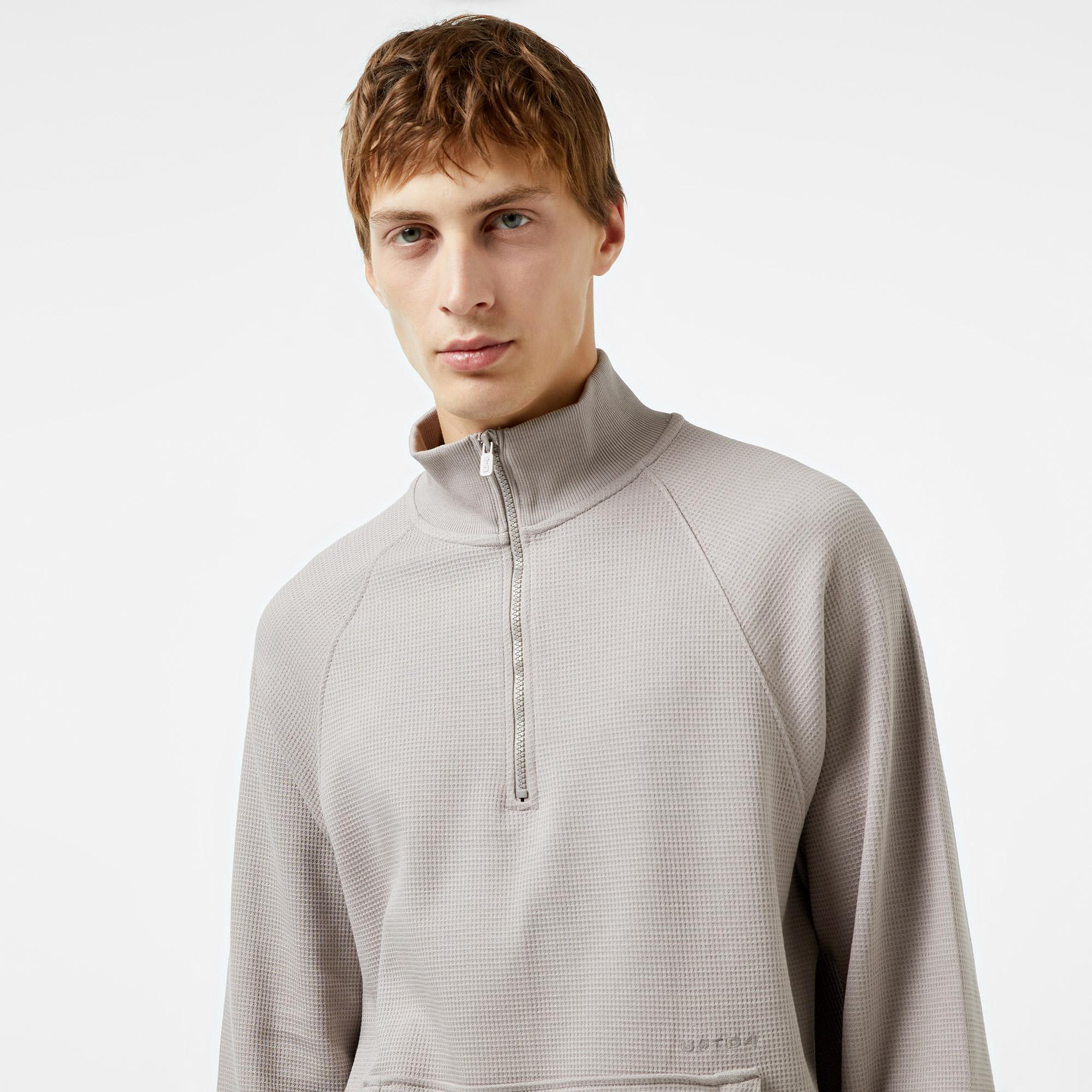 United4 Classic Erkek Gri Sweatshirt