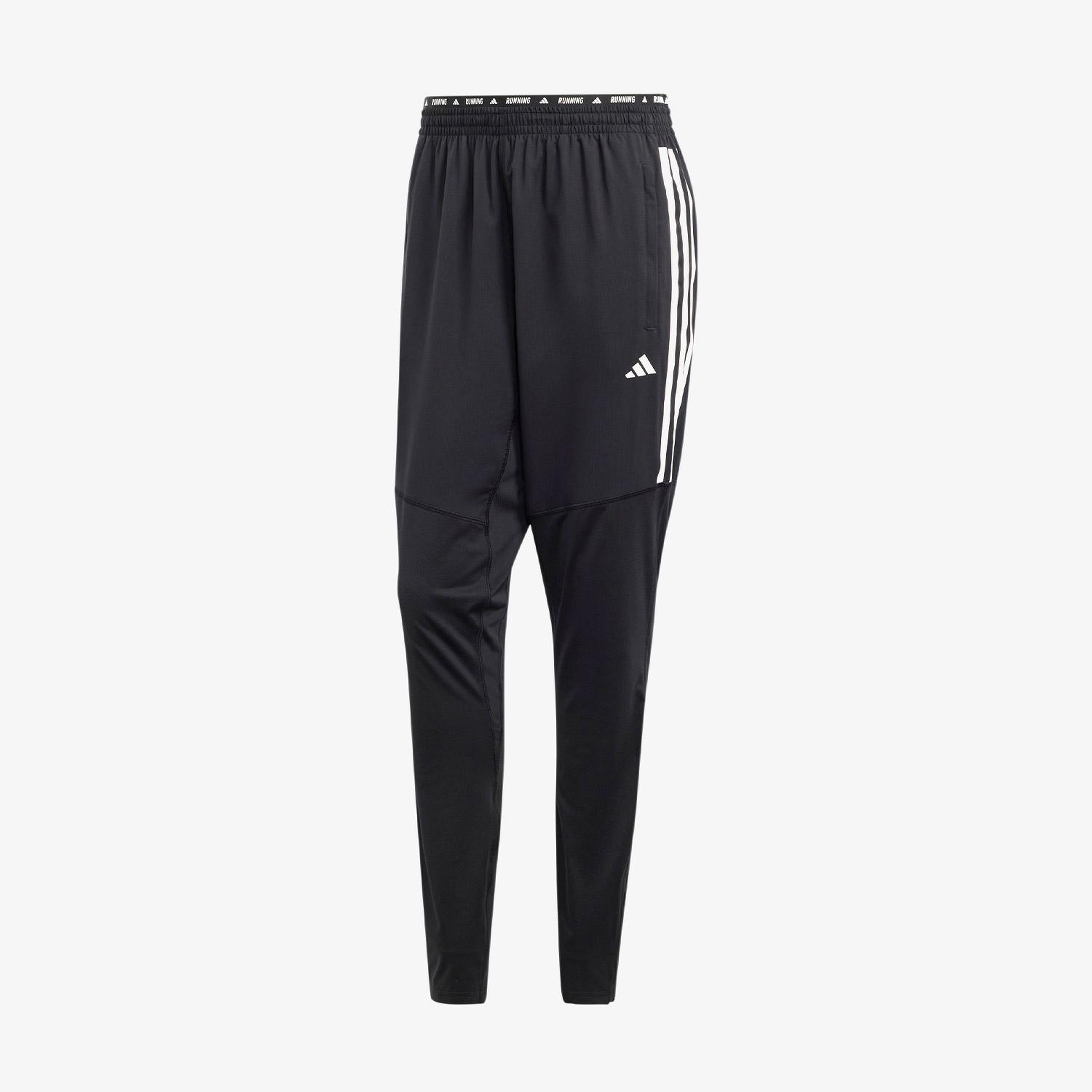 adidas Own the Run 3-Stripes Kadın Siyah Eşofman Altı