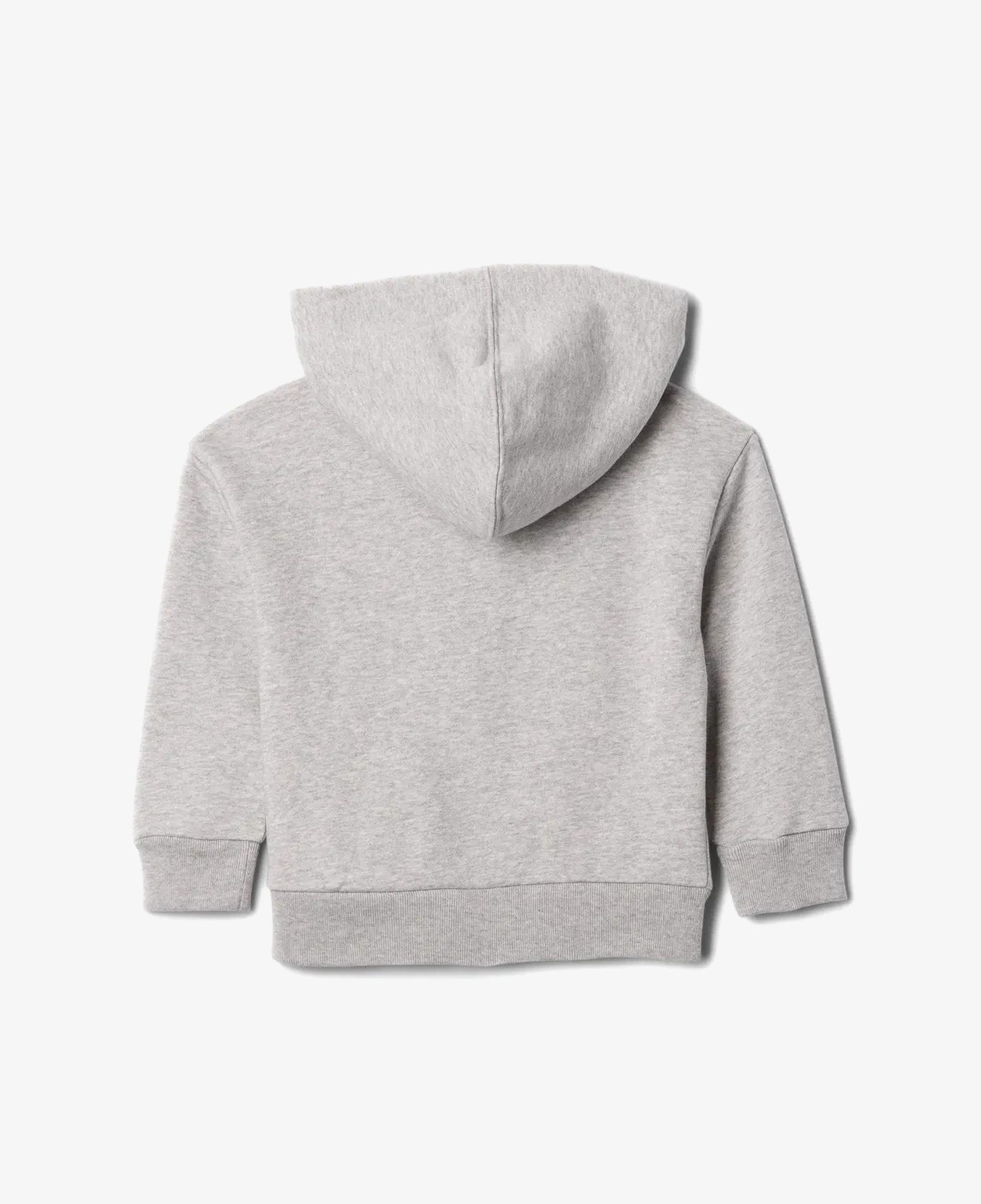 Gap Relaxed Logo Fermuarlı Çocuk Gri Sweatshirt
