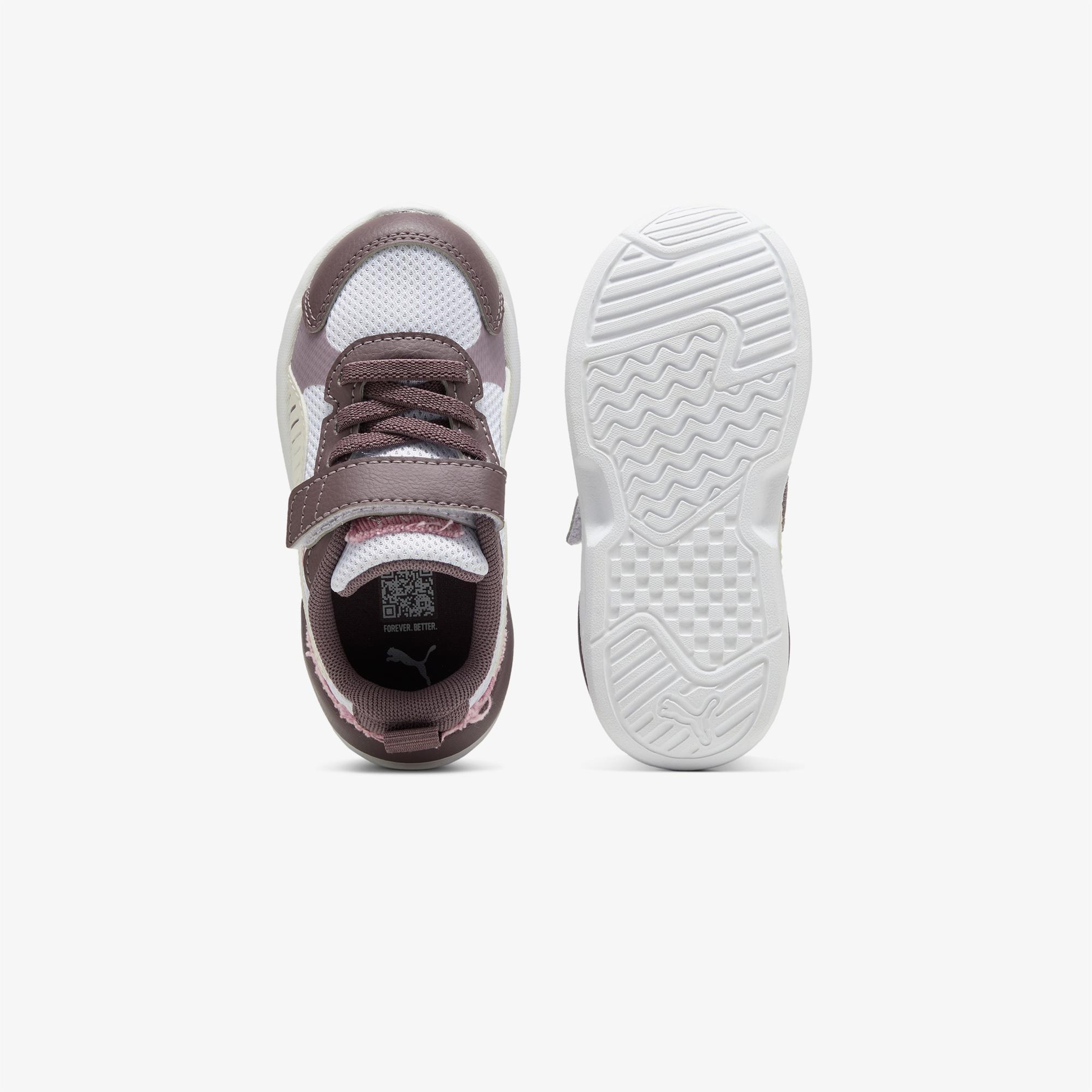 Puma X-Ray 3 LT Mid 90s Bebek Beyaz Spor Ayakkabı