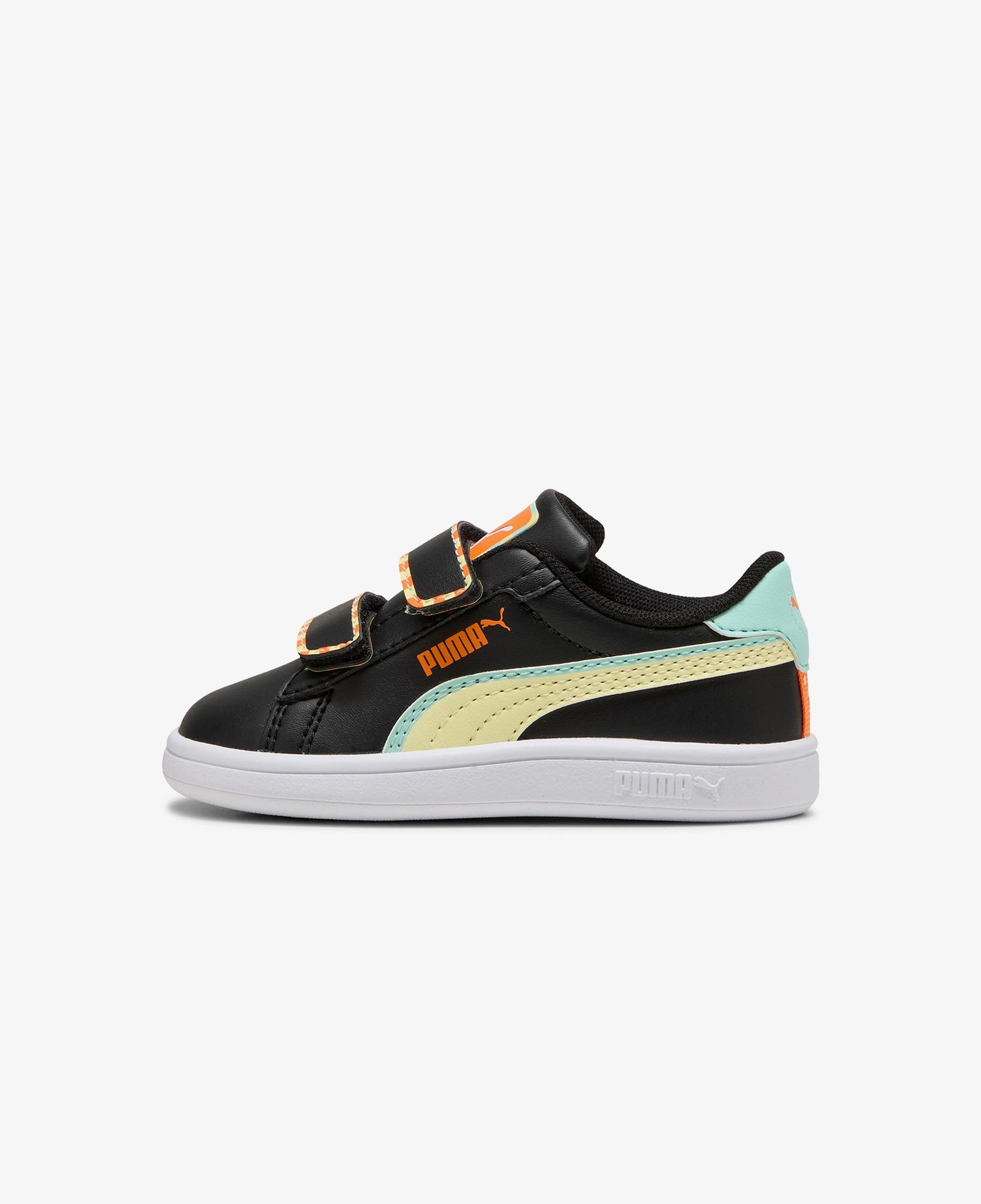 Puma Smash 3.0 Playdate Bebek Siyah Spor Ayakkabı