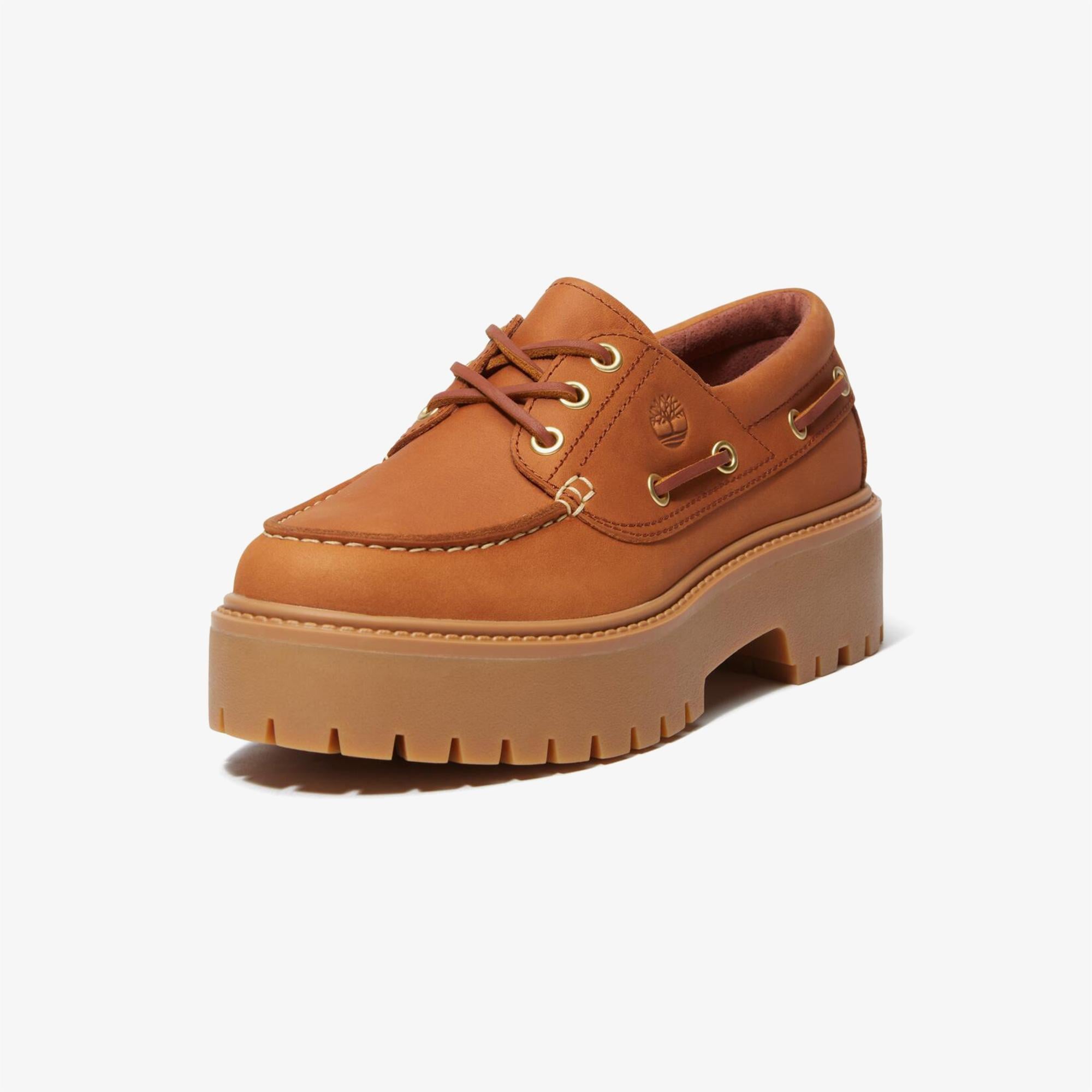 Timberland Stone Street Kadın Kahverengi Tekne Ayakkabısı