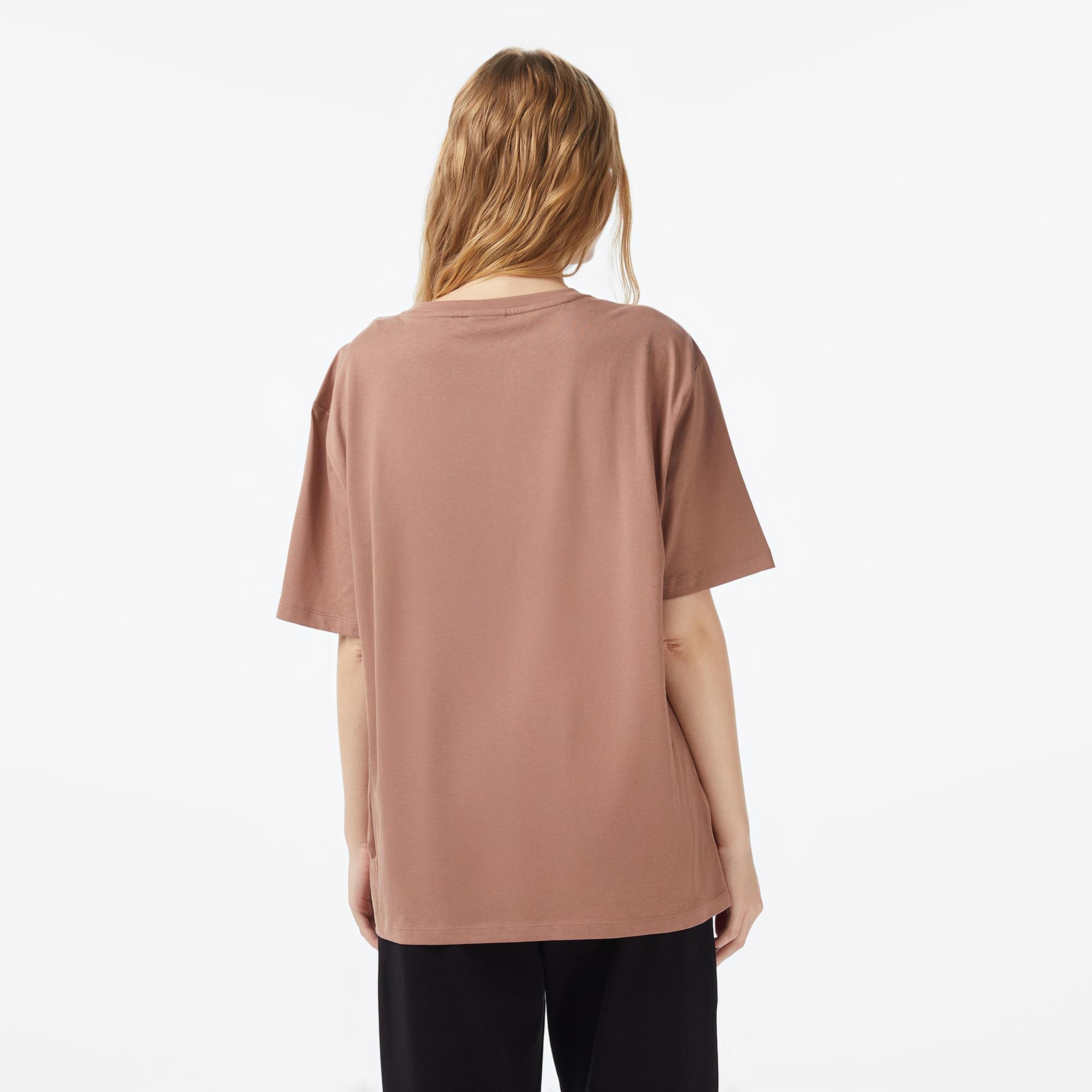 Emporio Armani Contemporary Sport Kadın Kahverengi T-Shirt