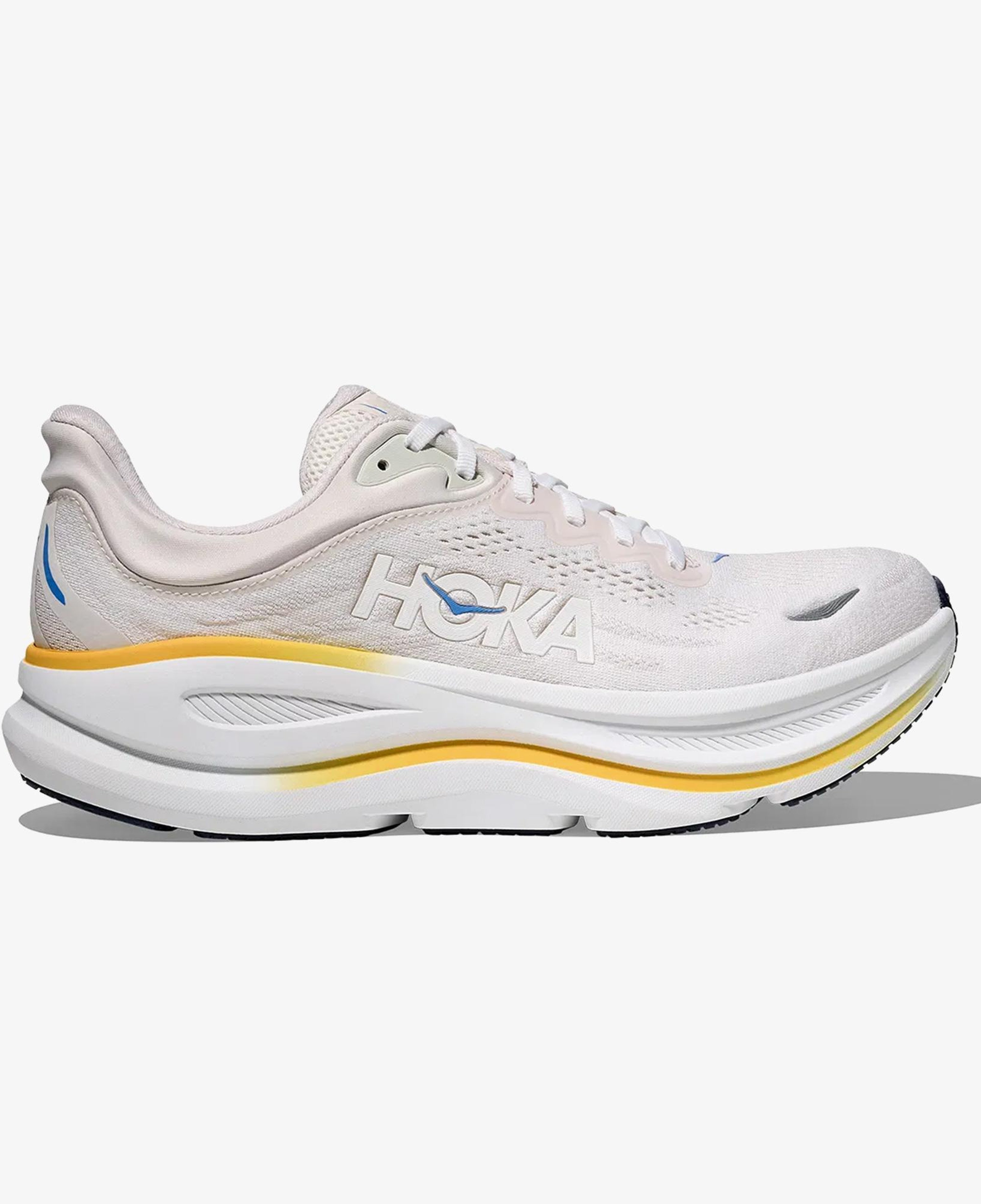 Hoka Bondi 9 Erkek Beyaz Yol Koşusu Ayakkabısı