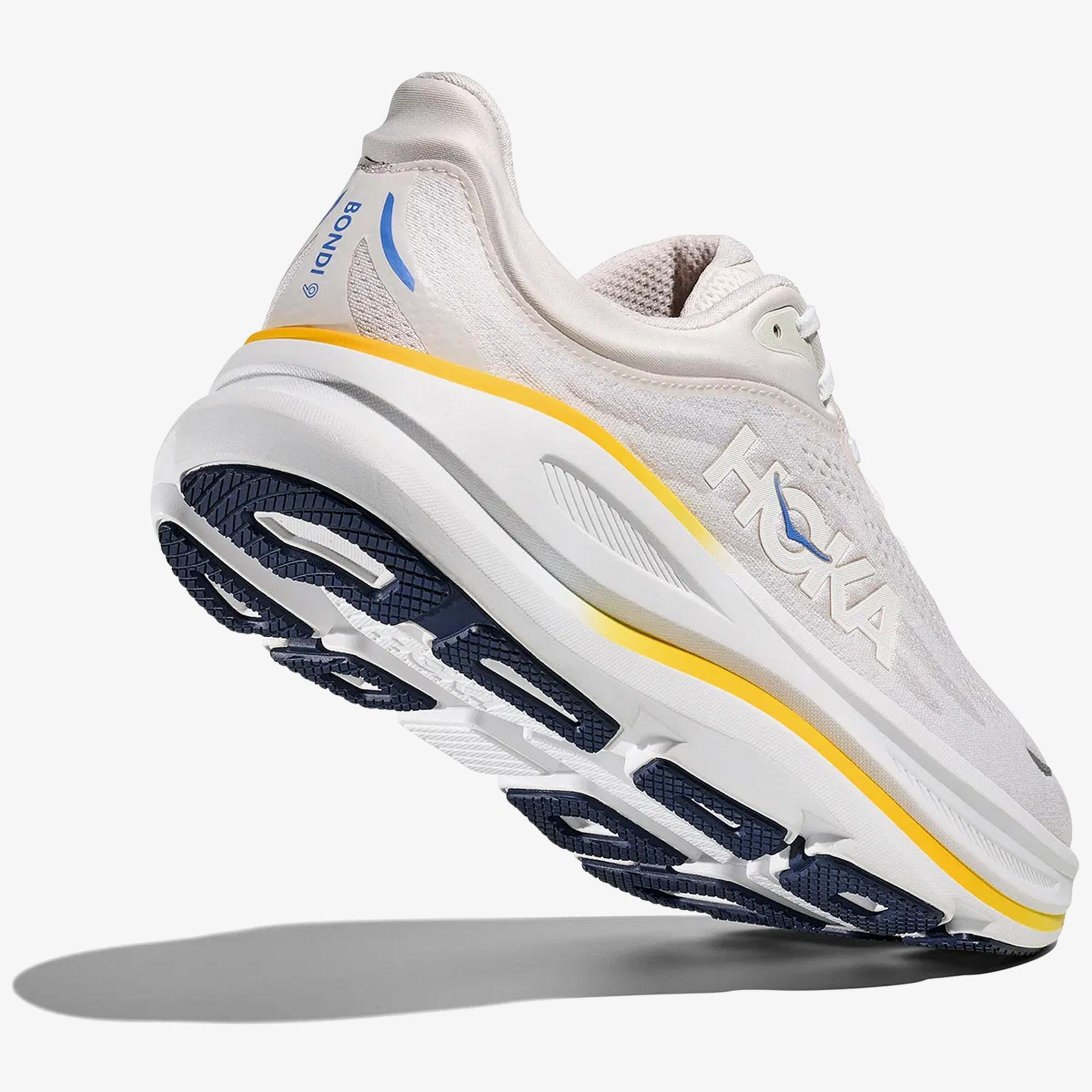 Hoka Bondi 9 Erkek Beyaz Yol Koşusu Ayakkabısı
