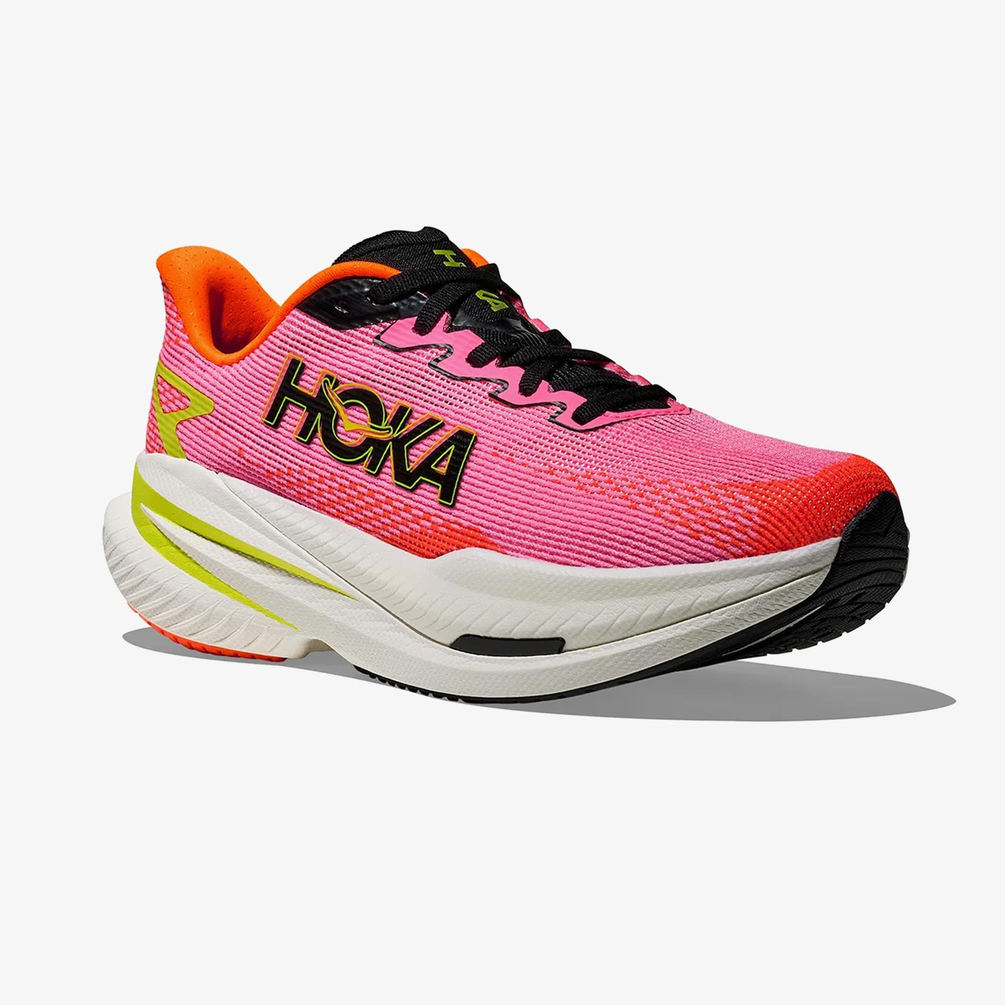 Hoka Mach X 3 Kadın Pembe Yol Koşusu Ayakkabısı