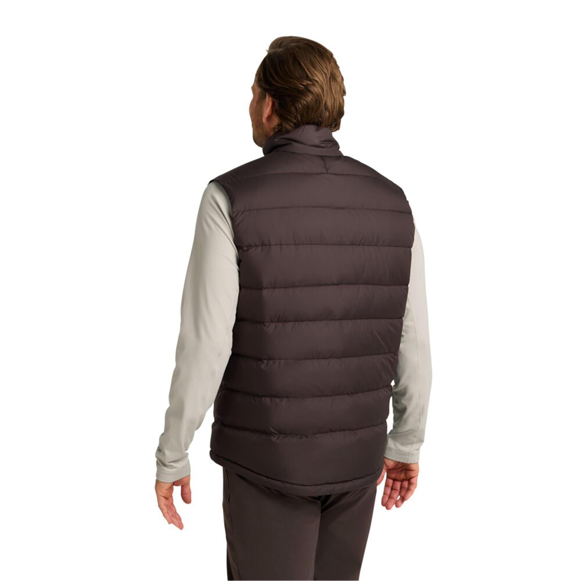 Jack Wolfskin Erkek Ather Down Kahverengi Yelek