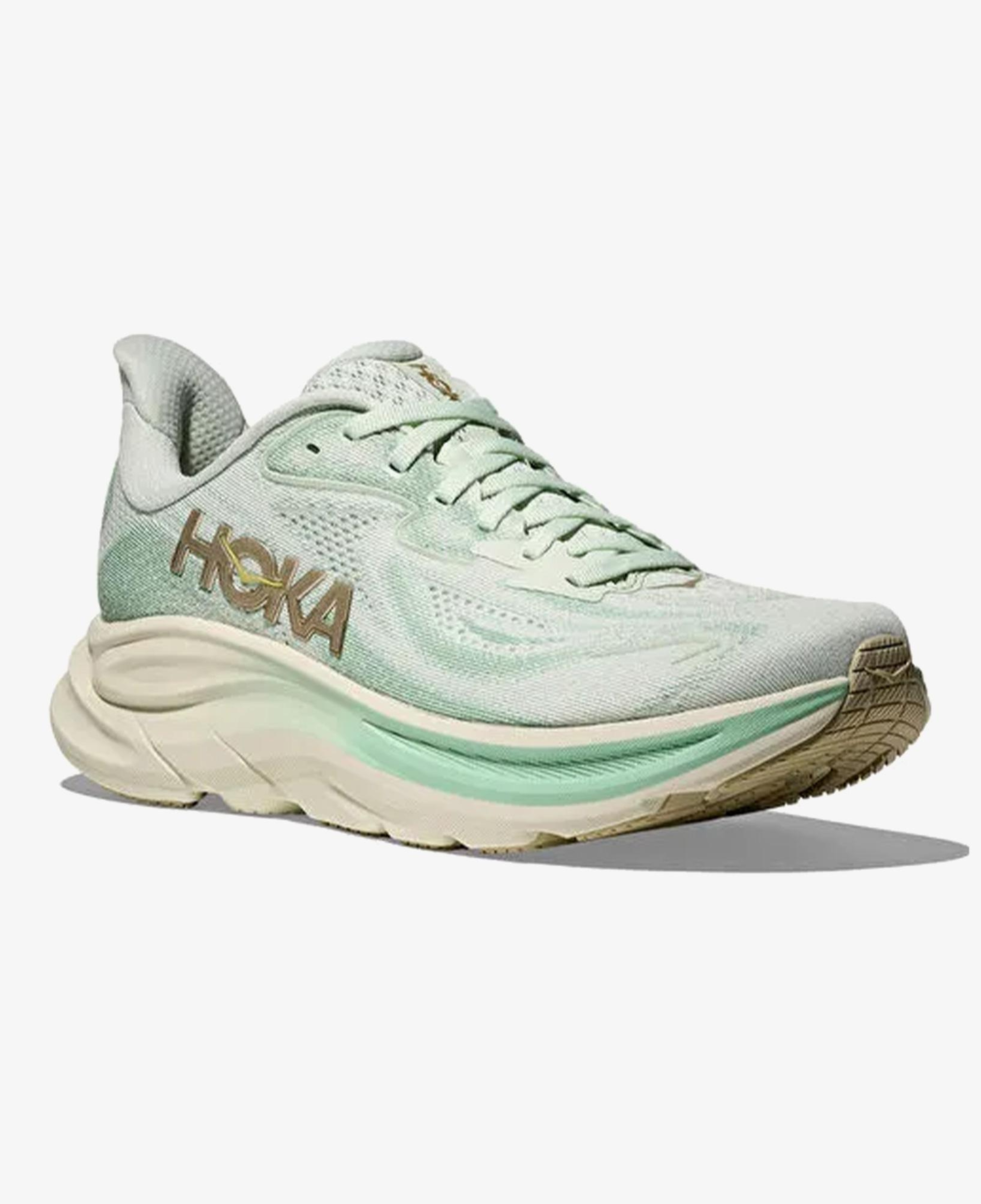 Hoka Clifton 10 Kadın Yeşil Yol Koşusu Ayakkabısı