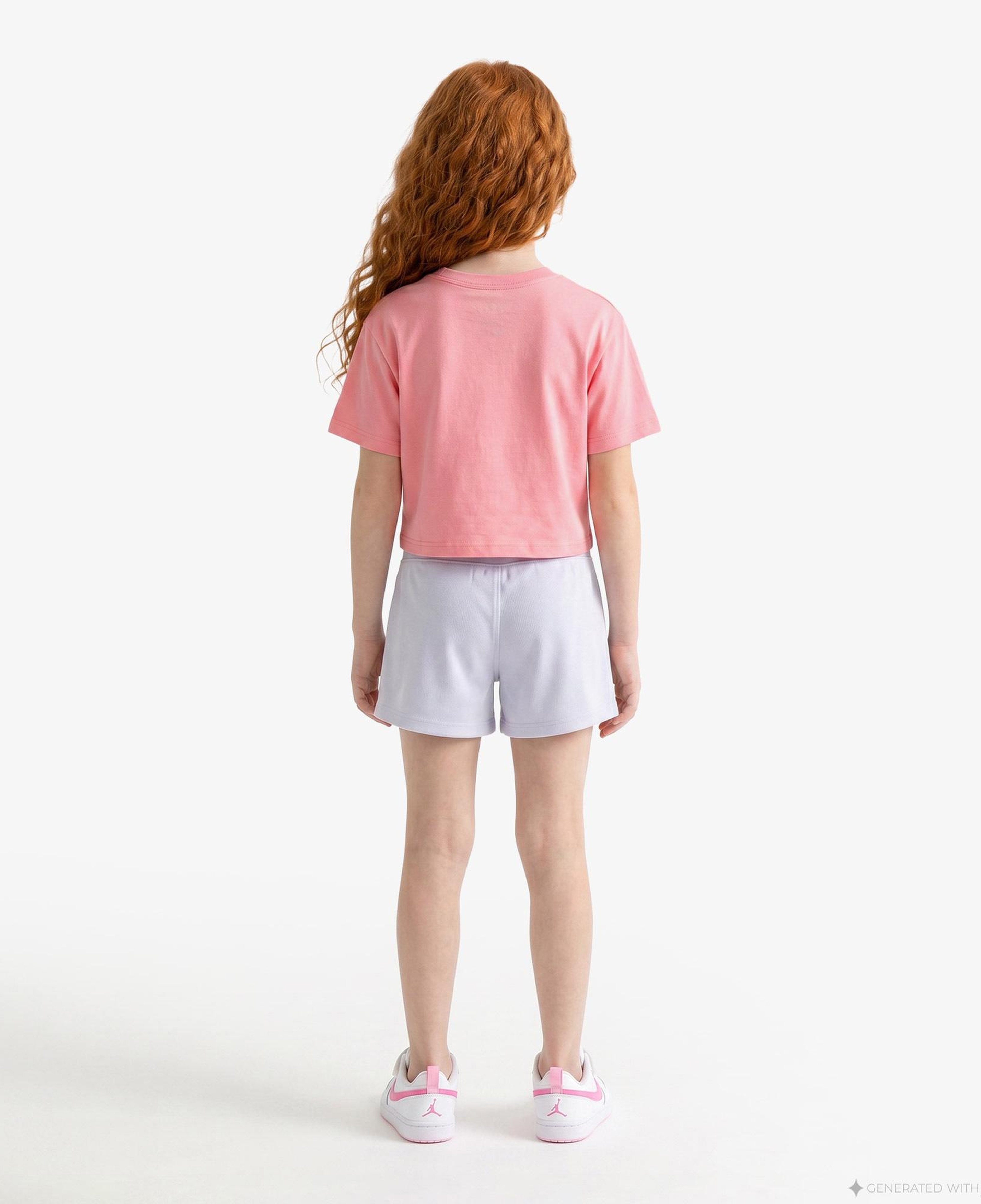 Jordan Brooklyn Fleece Kız Çocuk Mavi Şort