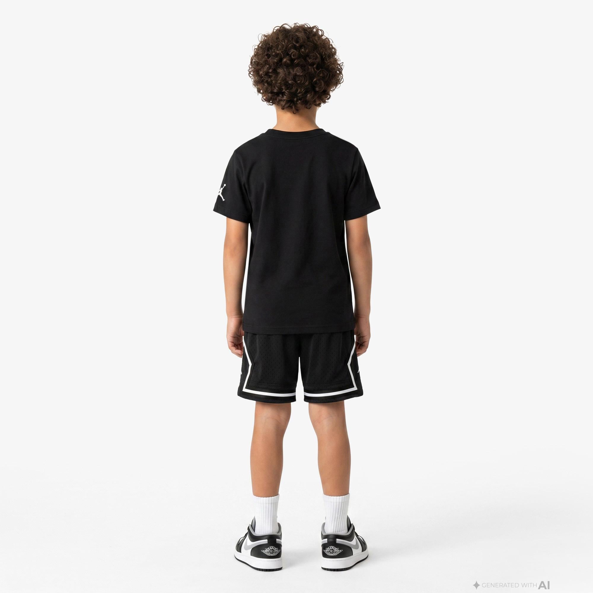 Jordan Catch Of The Day Erkek Çocuk Siyah T-Shirt