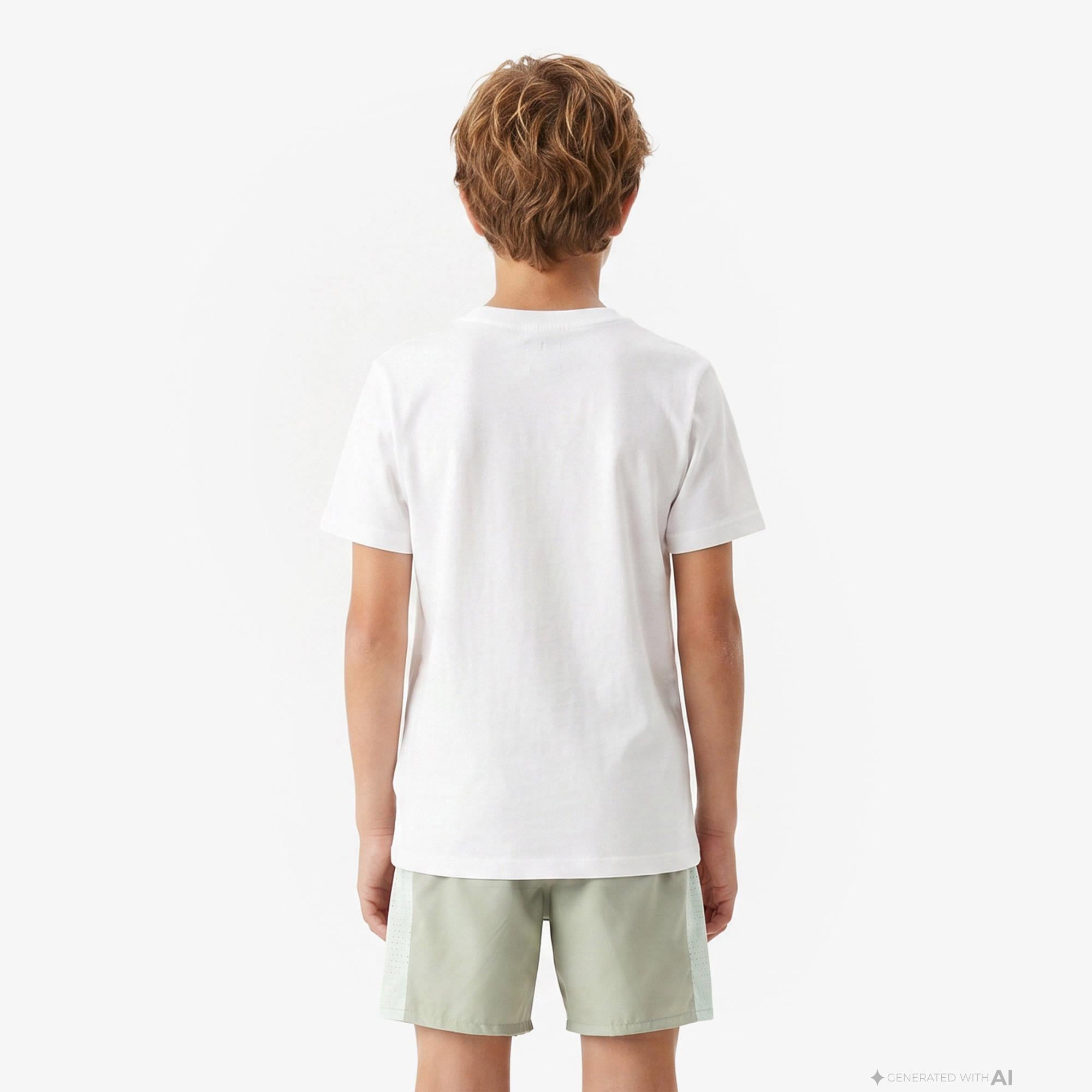 Jordan Fishing Lures Erkek Çocuk Krem Rengi T-Shirt