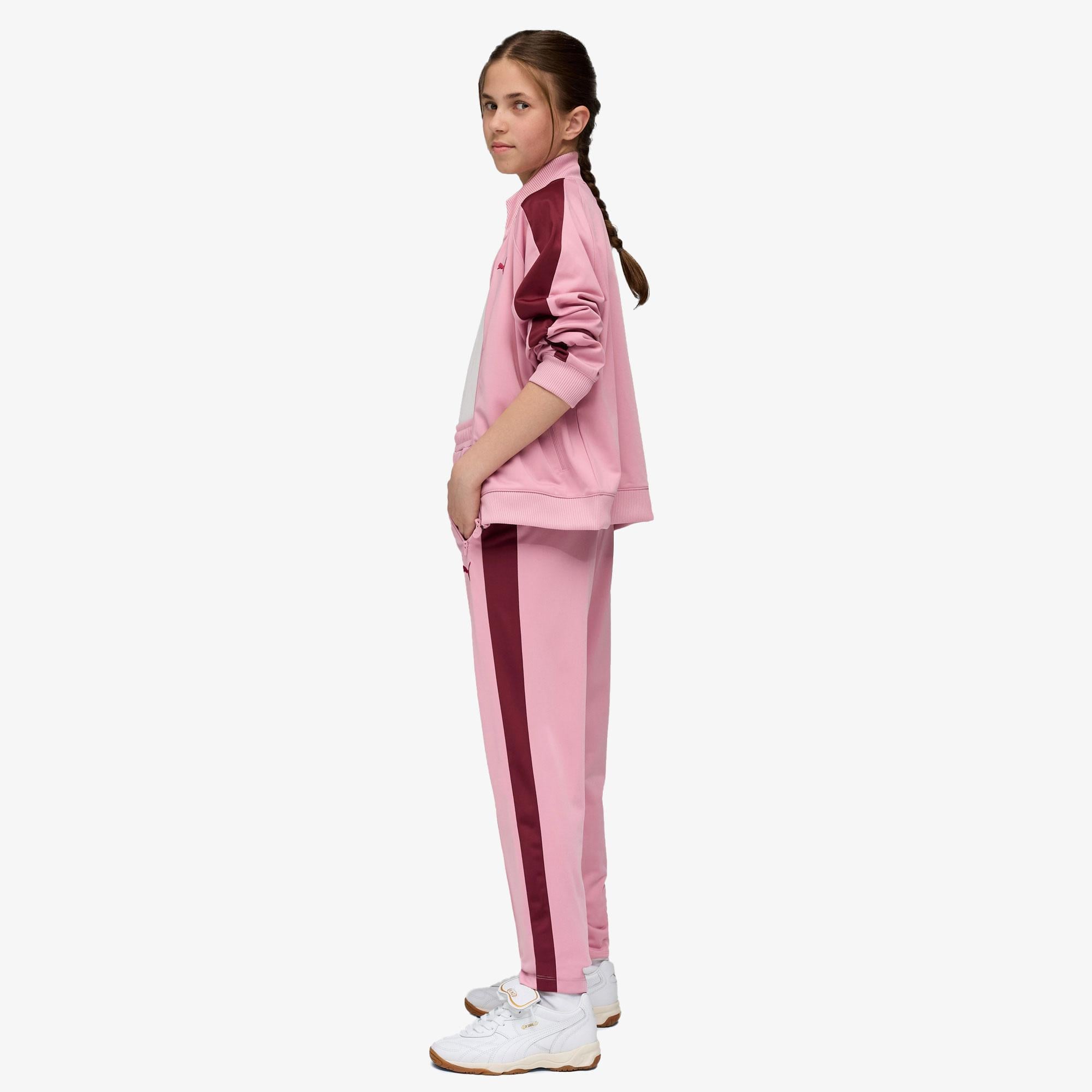 Puma T7 Always On Çocuk Pembe Eşofman Altı