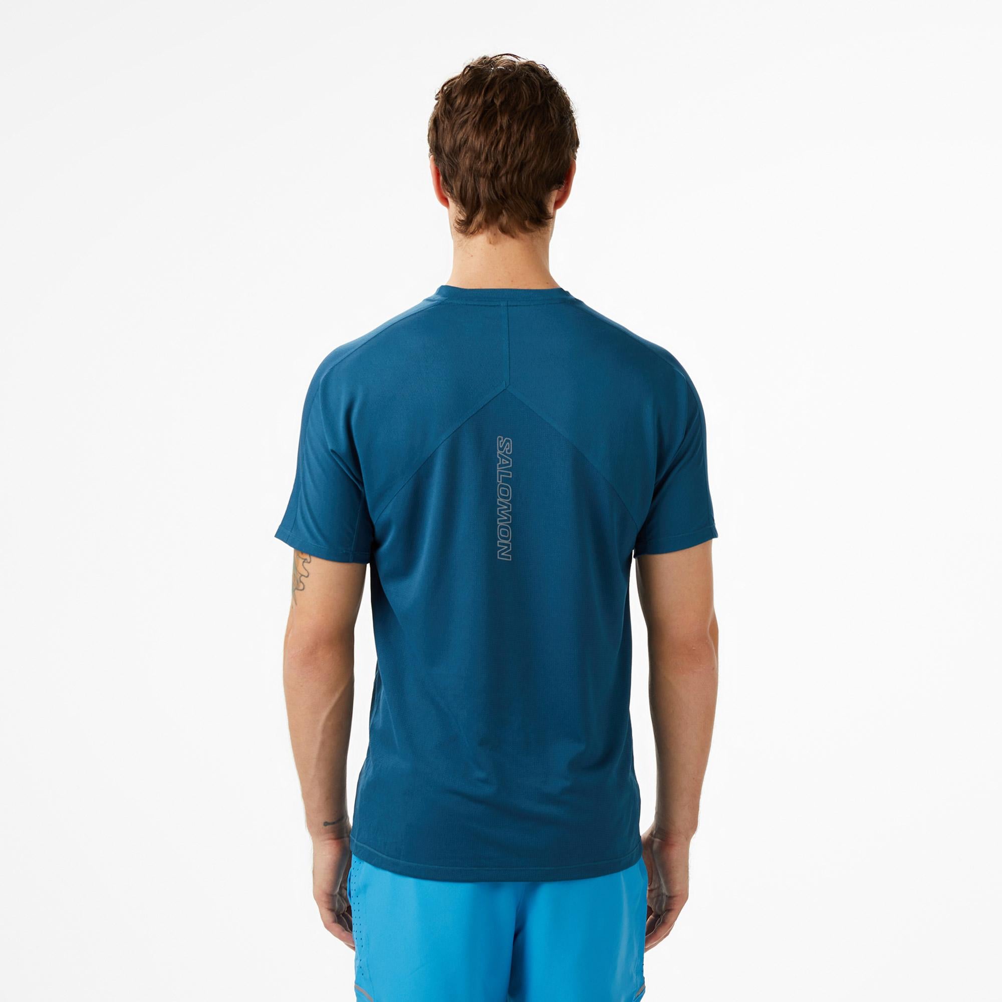 Salomon Sense Aero Erkek Lacivert T-Shirt