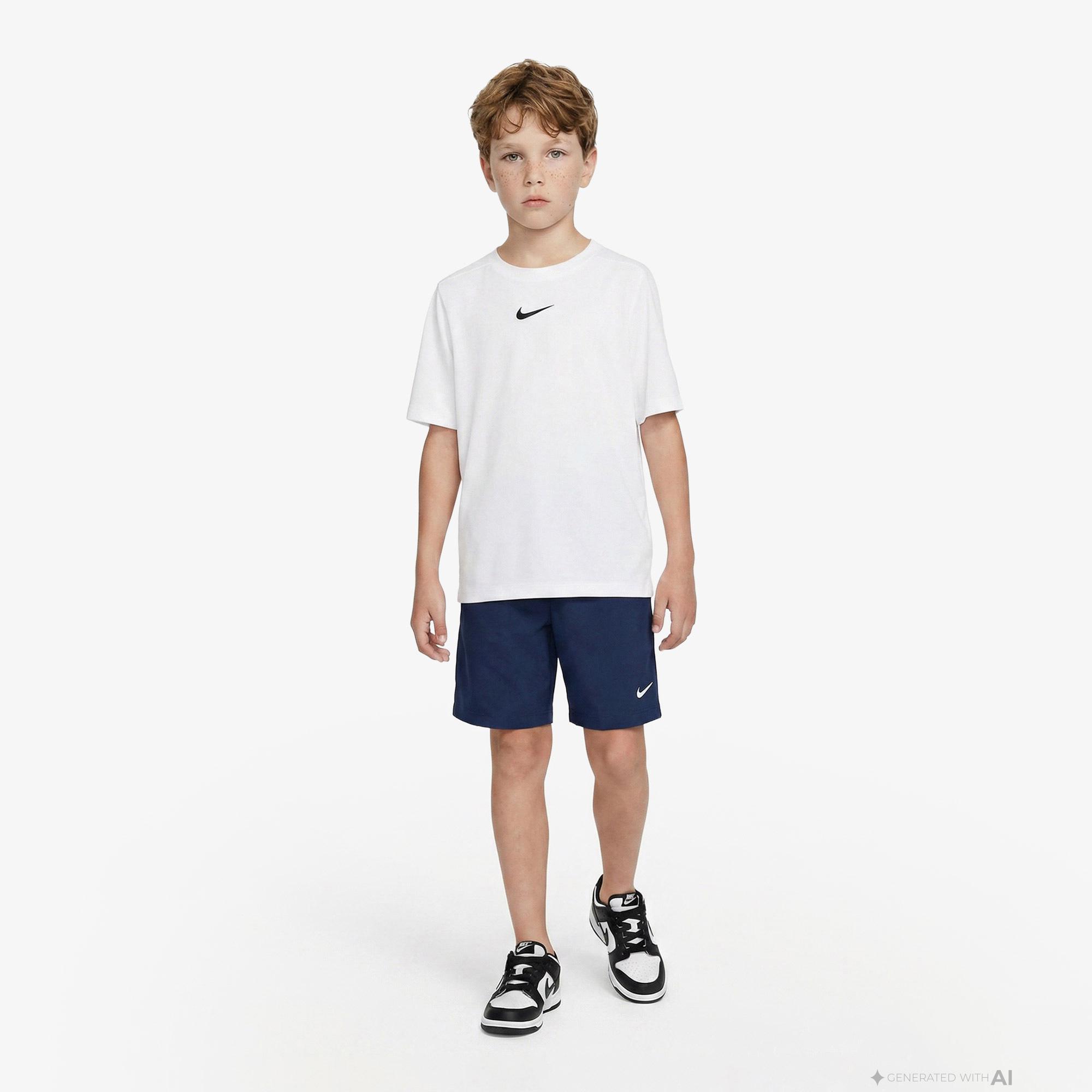 Nike Dri-Fit Multi Woven Çocuk Lacivert Şort
