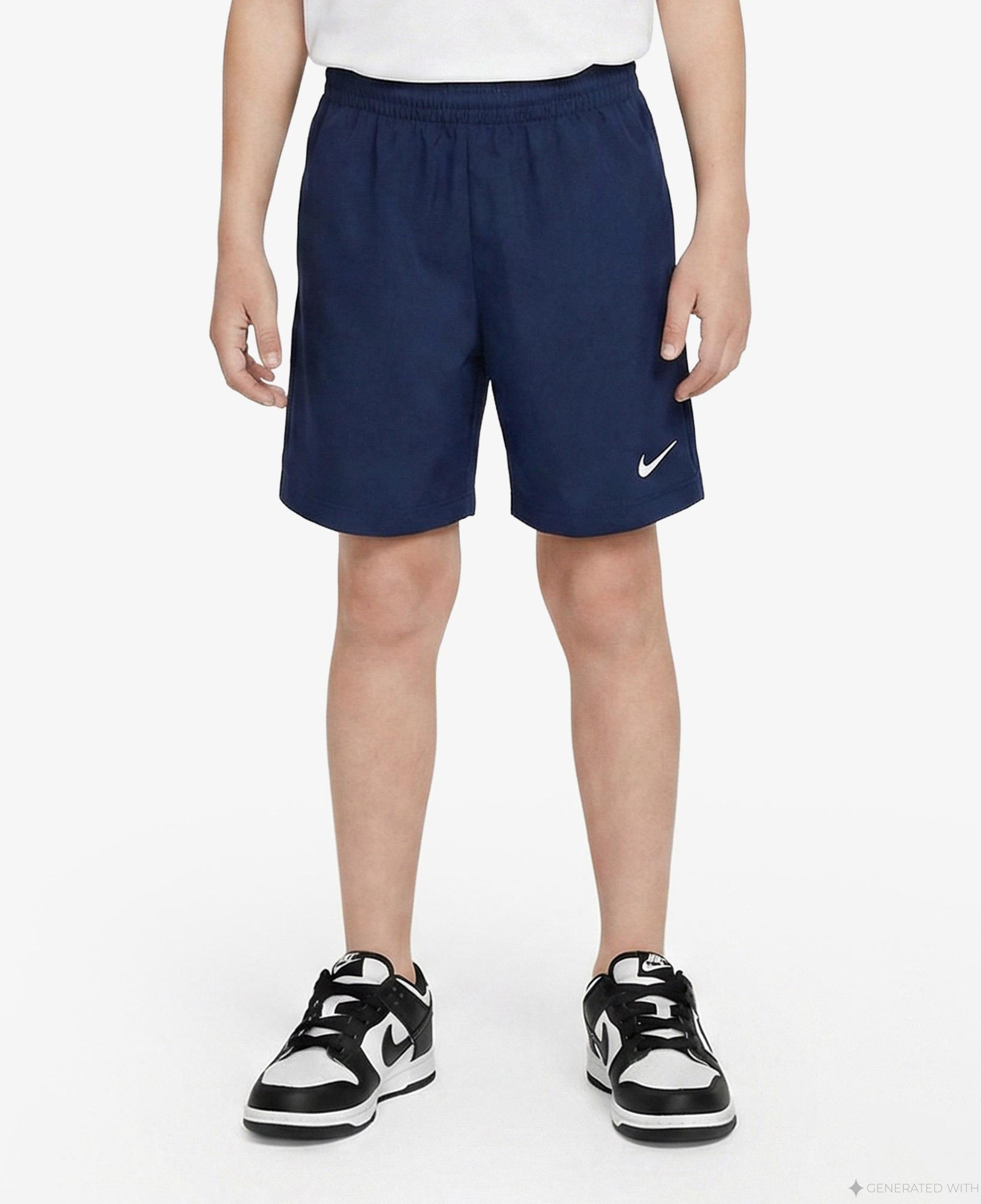 Nike Dri-Fit Multi Woven Çocuk Lacivert Şort